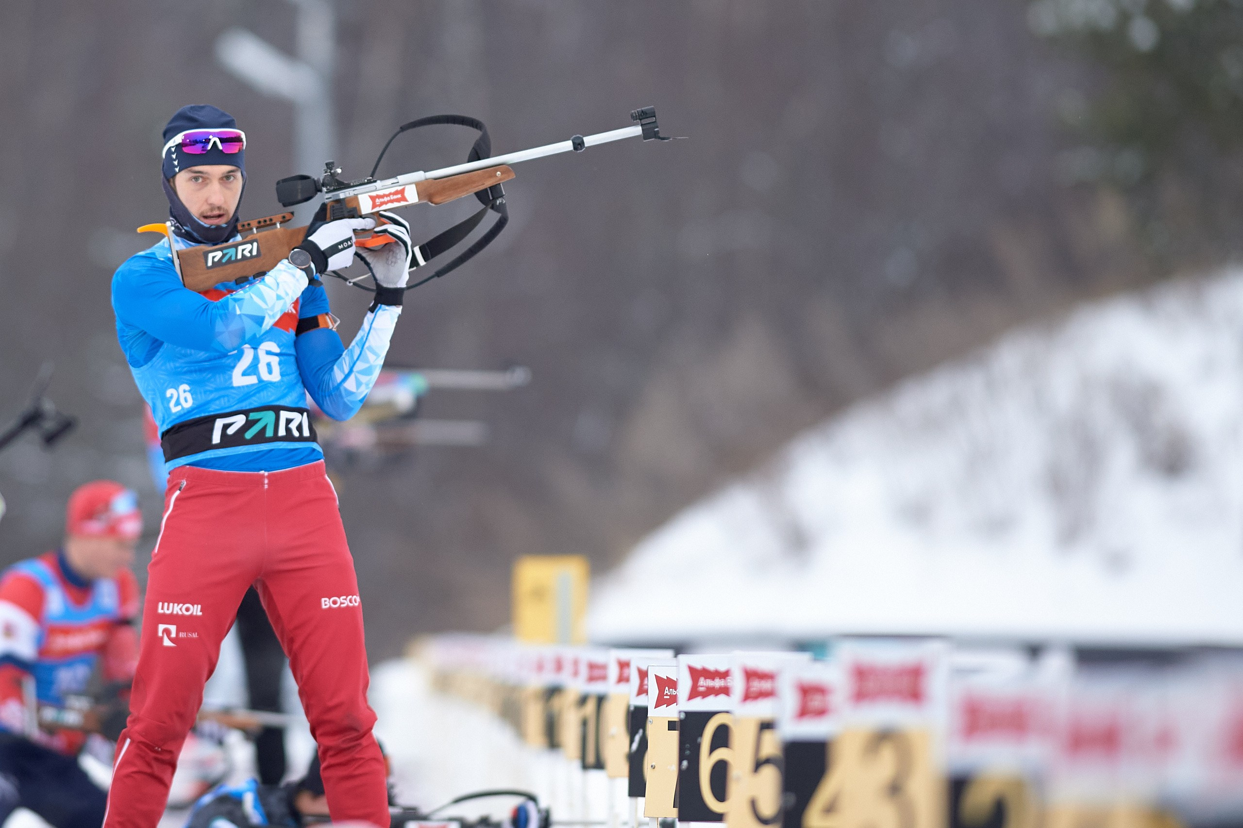 Биатлон. Чемпионат России — 2024/2025, 3-й этап, Ижевск. Ижевская винтовка. Спортивный репортажный фотограф в Ижевске Сергей Мерзляков