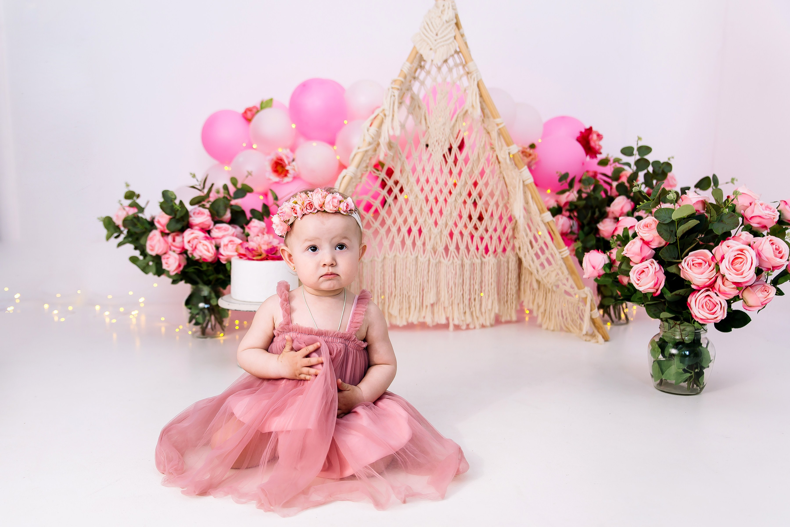 Настеньке 1 годик. Свадебный и семейный фотограф в Краснодаре Илонна Ковалева