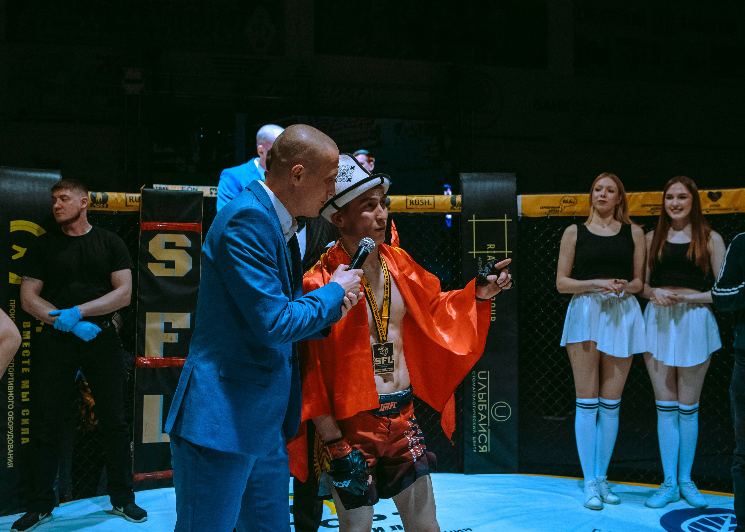 SFL 17 | Siberian Fighting League. Портретный фотограф в Москве Дарья Цезария