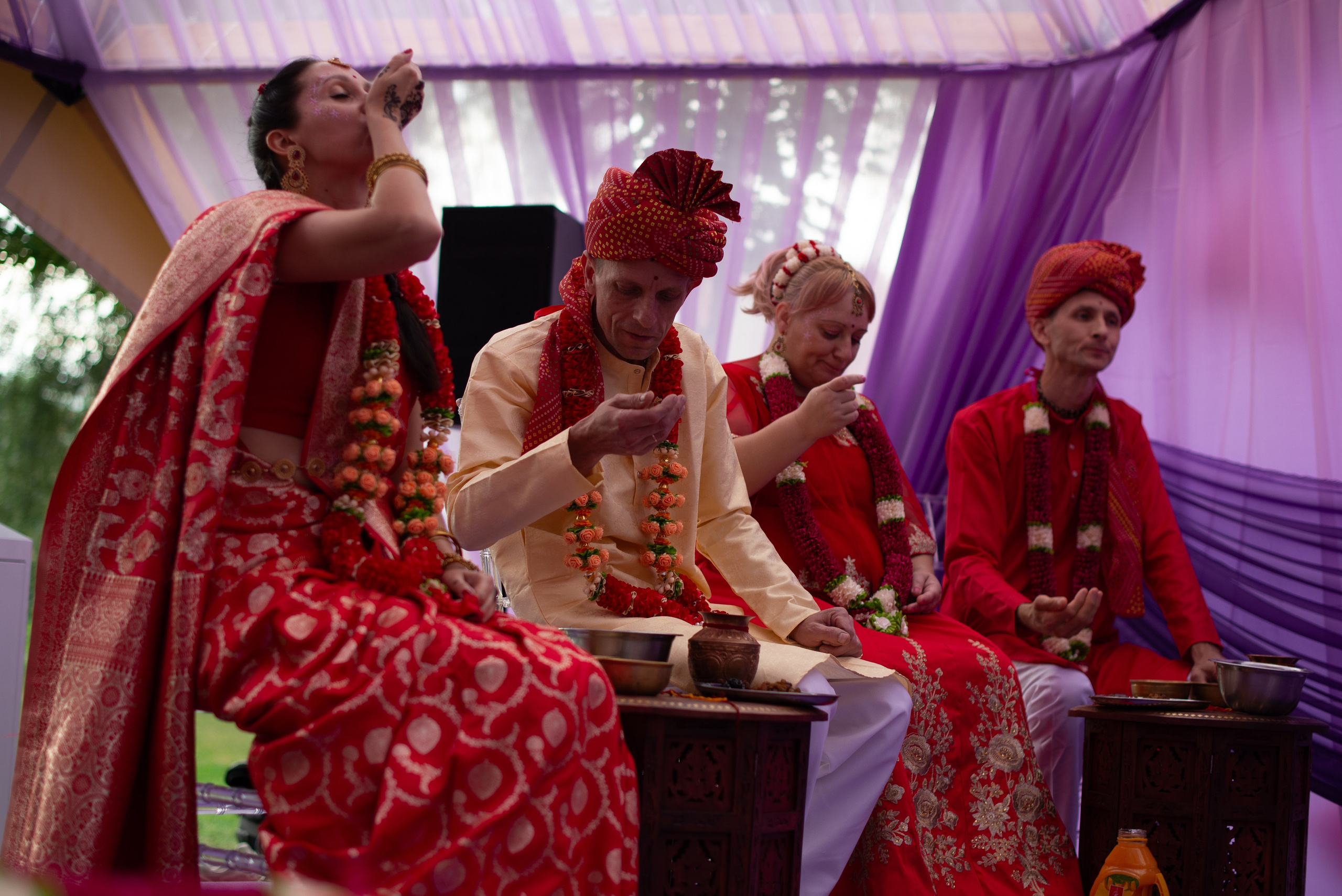 Свадьба в ведической традиции на фестивале День Индии 2025. Victoria Radjevna Репортажный Фотограф — Видеограф Москва • Санкт-Петербург