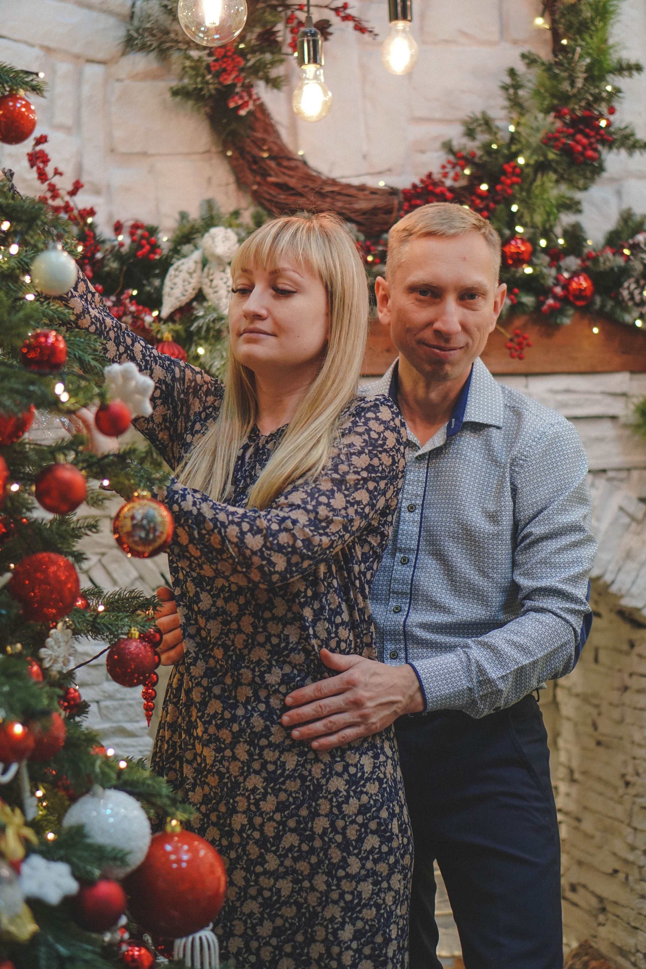 Новогодняя история «Мария и ее семья». Фотограф в Москве Анастасия Калинина