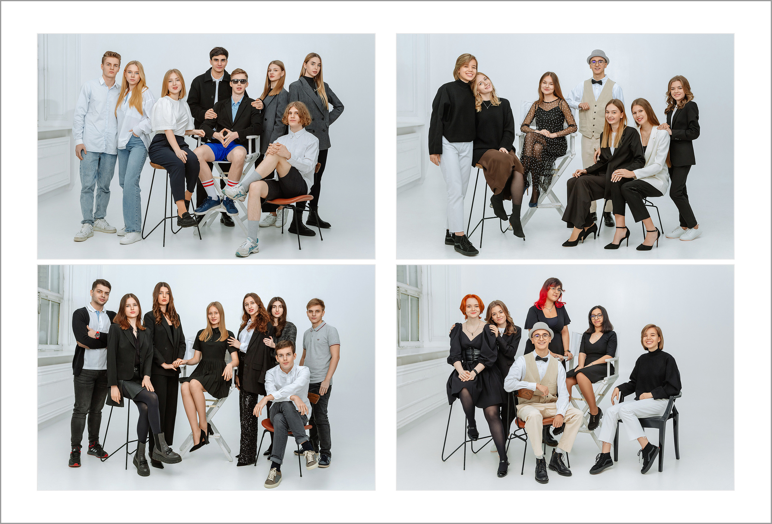 Фотокнига с единой вёрсткой. Классный фотограф, по мнению школьников