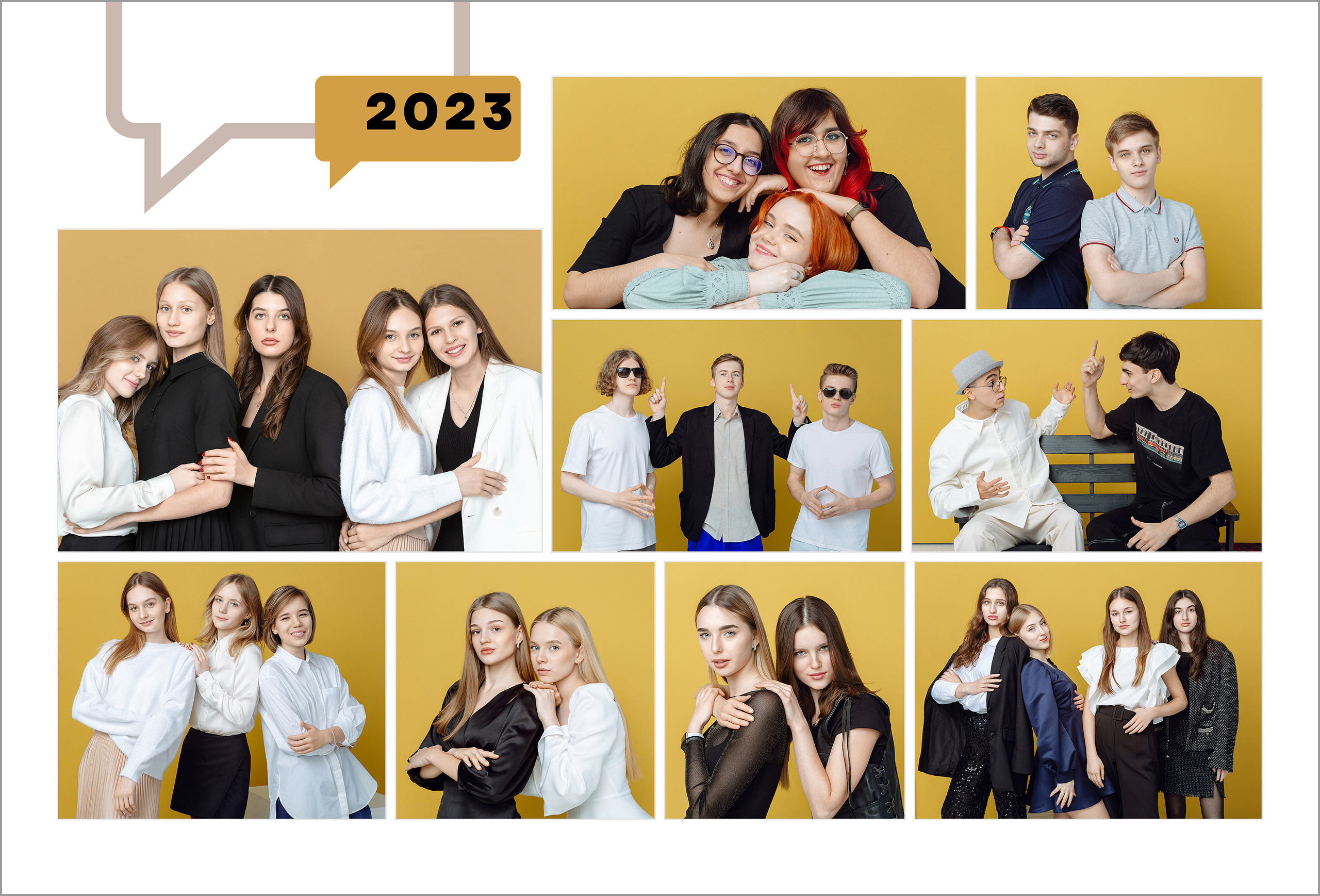 Фотокнига с единой вёрсткой. Классный фотограф, по мнению школьников