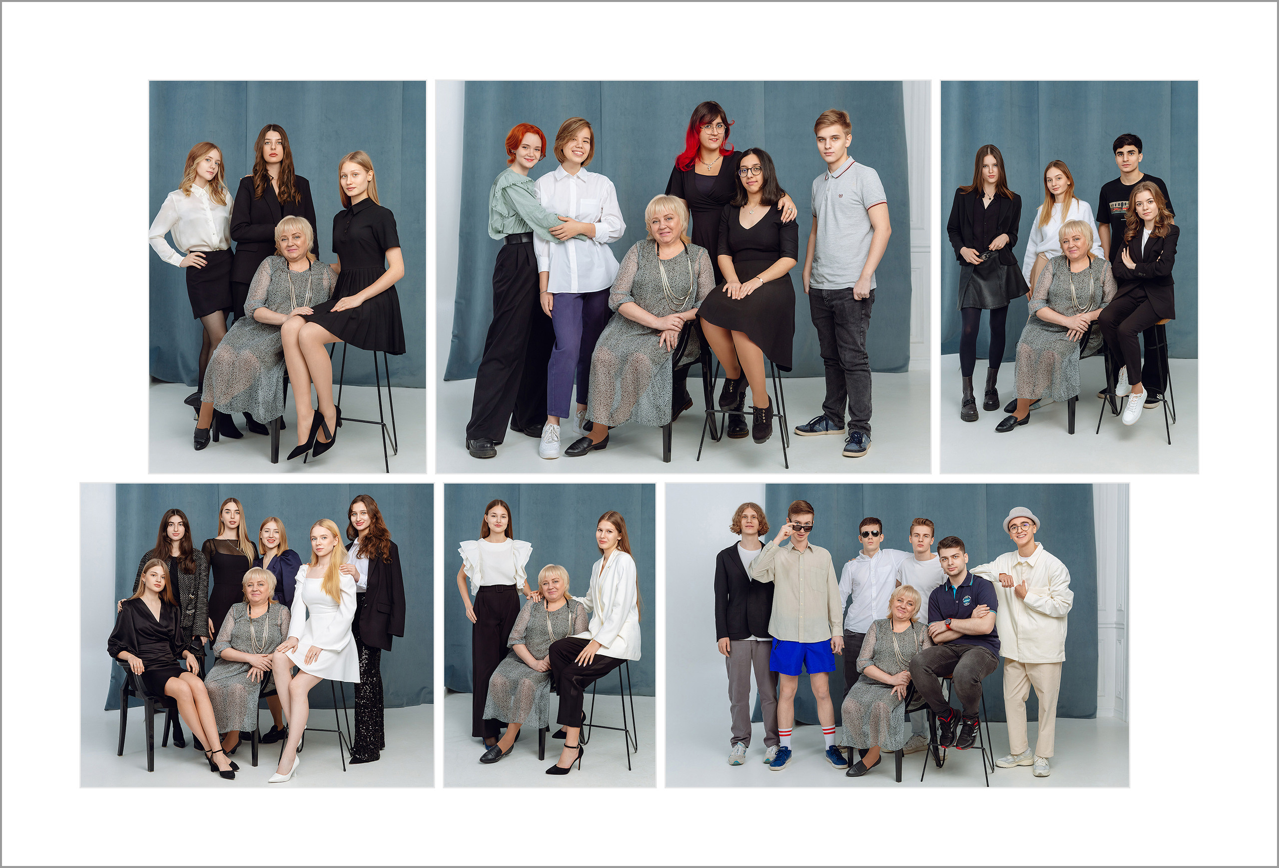 Фотокнига с единой вёрсткой. Классный фотограф, по мнению школьников