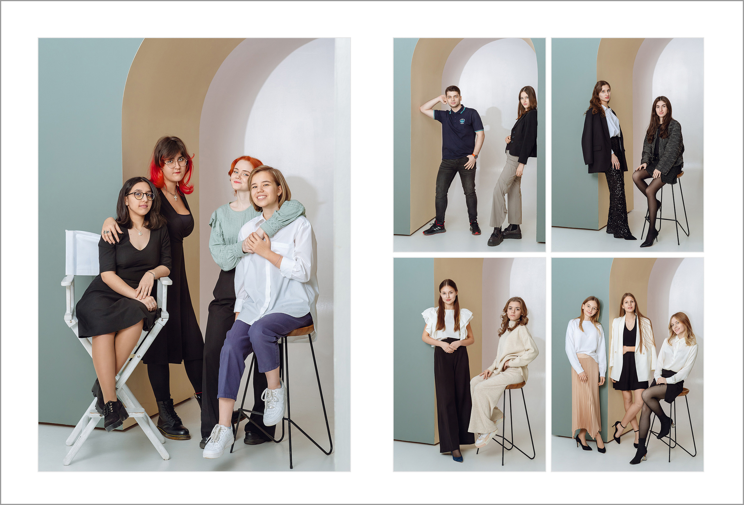 Фотокнига с единой вёрсткой. Классный фотограф, по мнению школьников