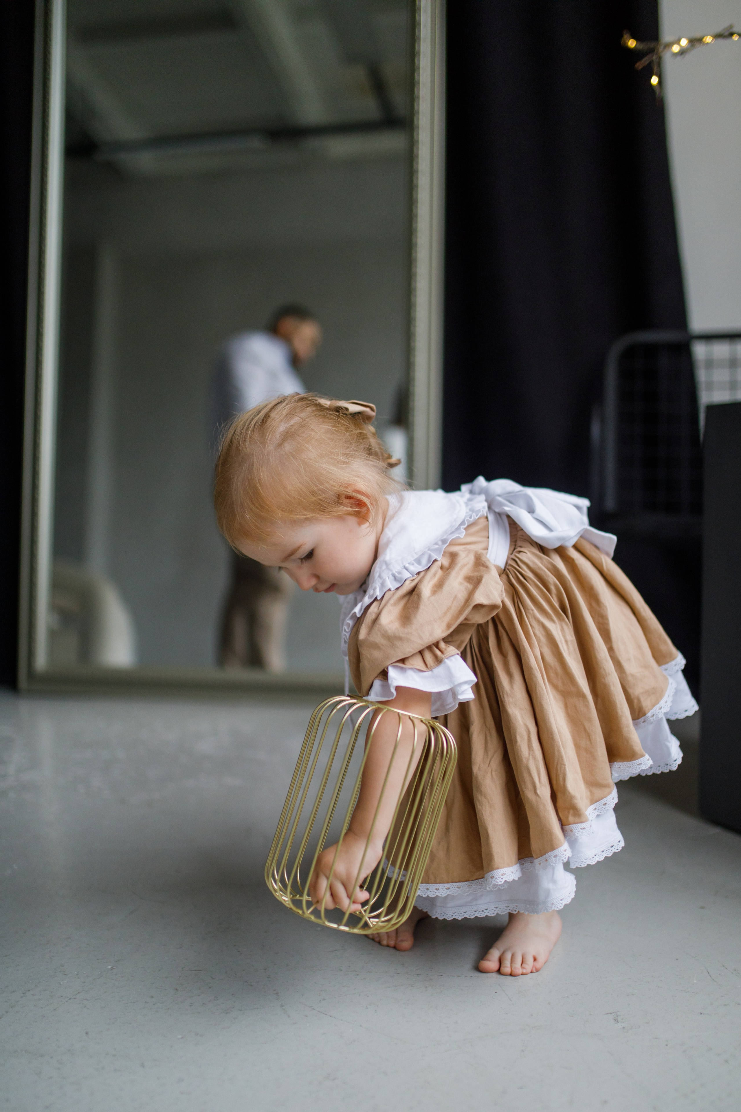 Семейная фотосессия в студии 2 года Валерии. Фотограф в Уфе Ирина Идрисова