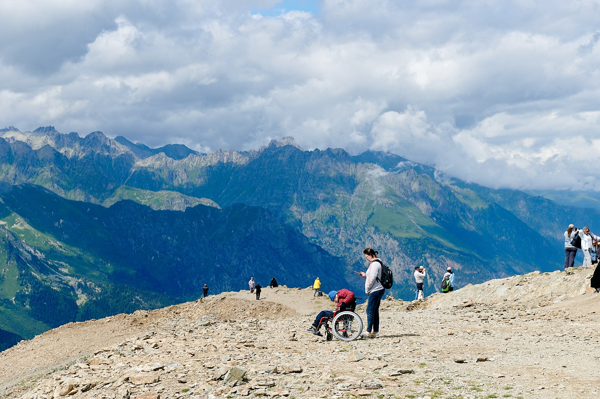 Домбай август 2024. Фотографии отовсюду и обо всем