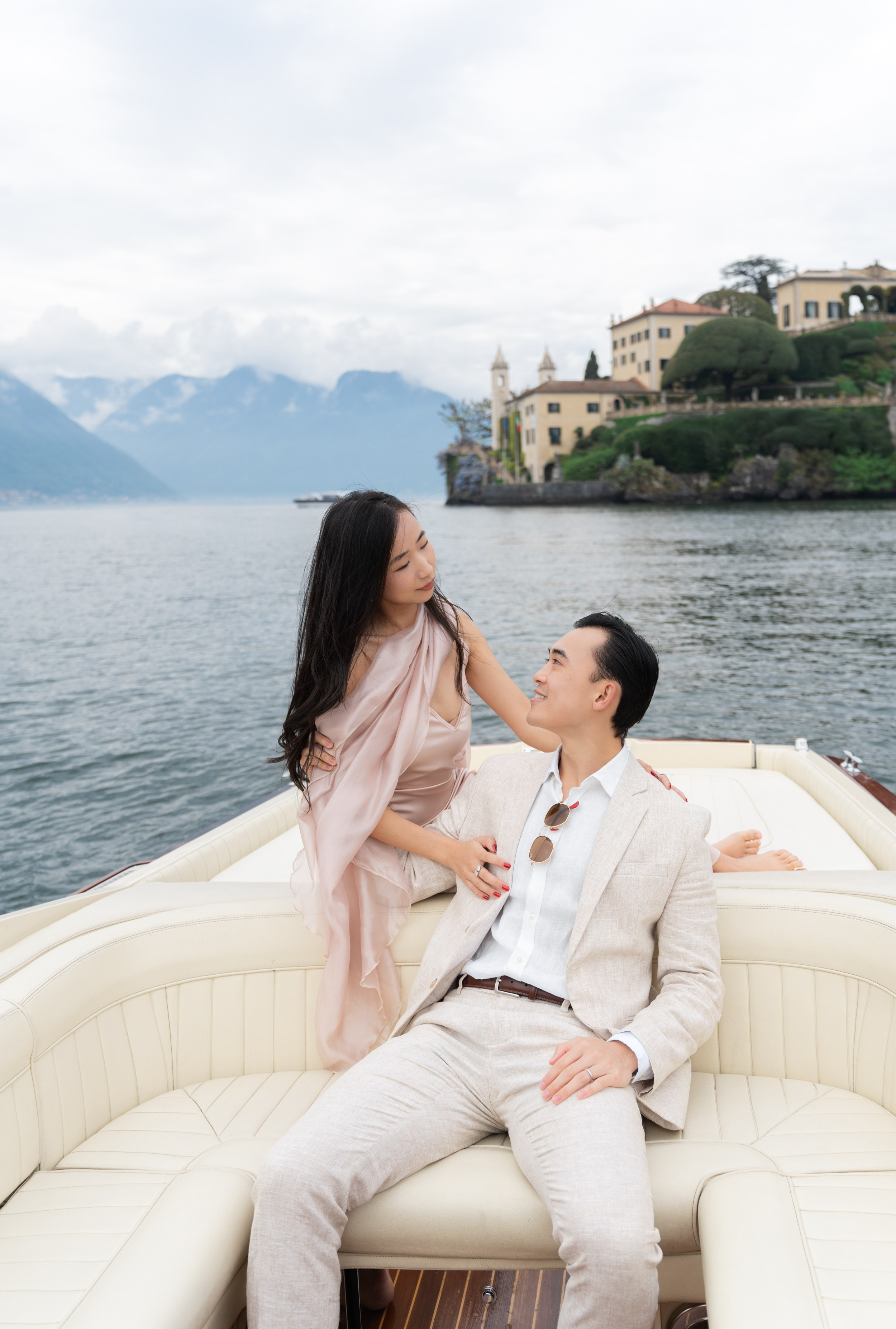 Kristen & husband. Maria Anistratova | Destination Photographer, Videographer & Drone Pilot — Lake Como