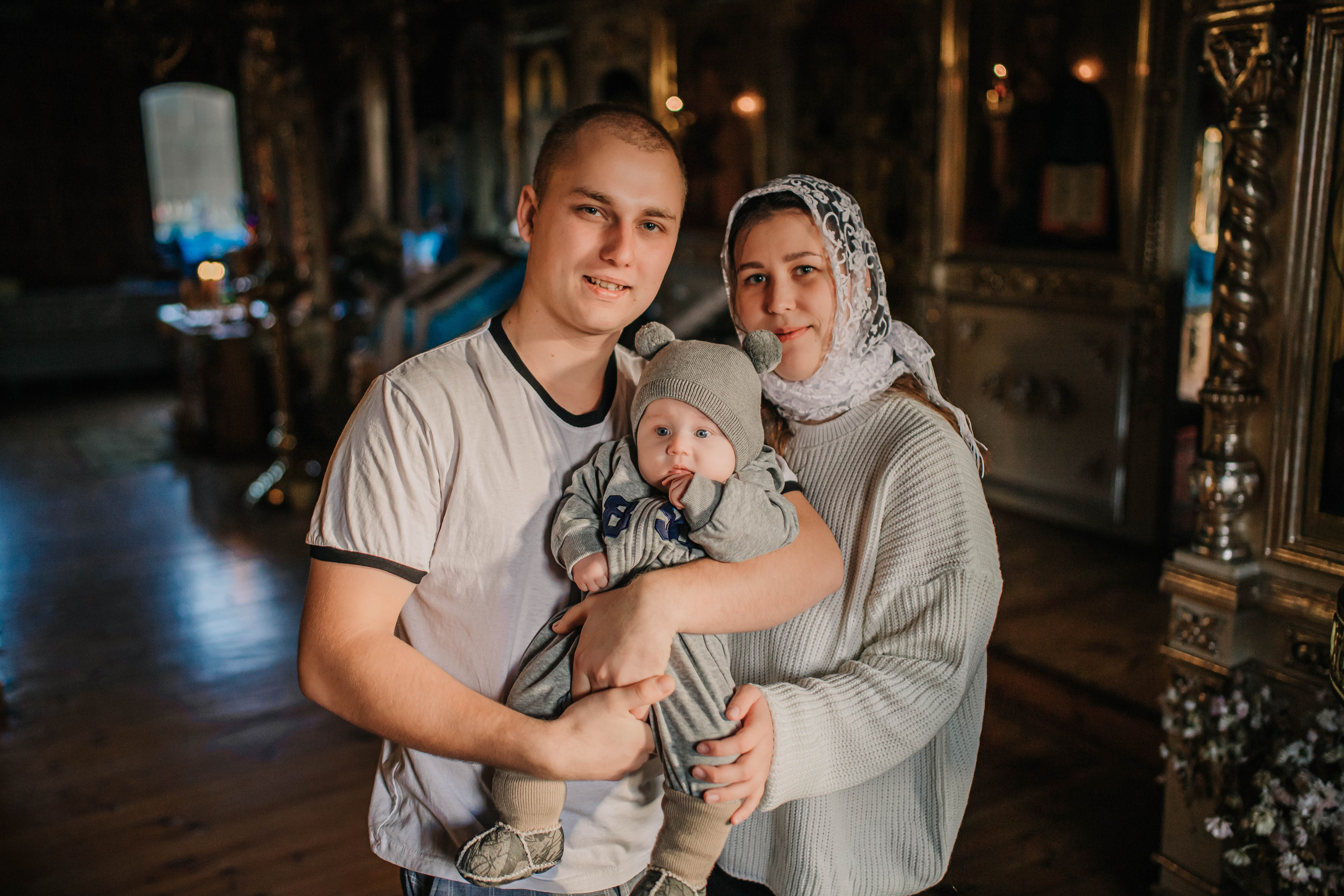 Крещение Дмитрия. Фотограф Дарья Маташкова