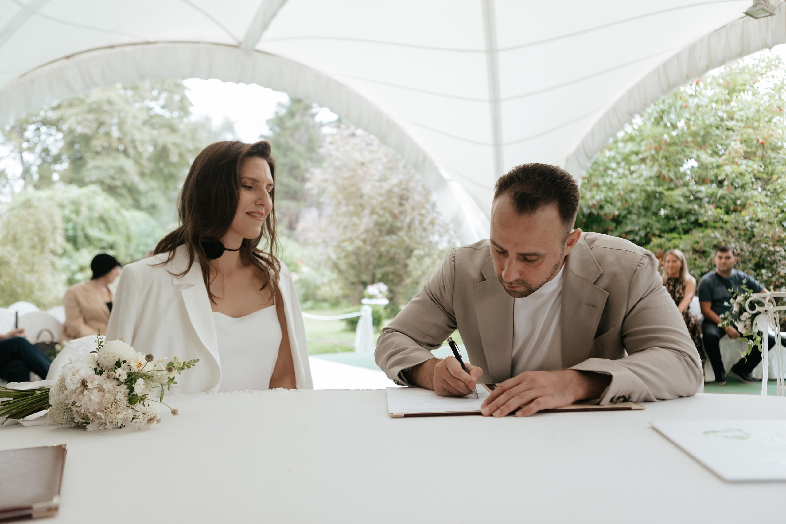 Мария и Владимир. Роспись. Свадебный и портретный фотограф в Москве Анастасия Масюк