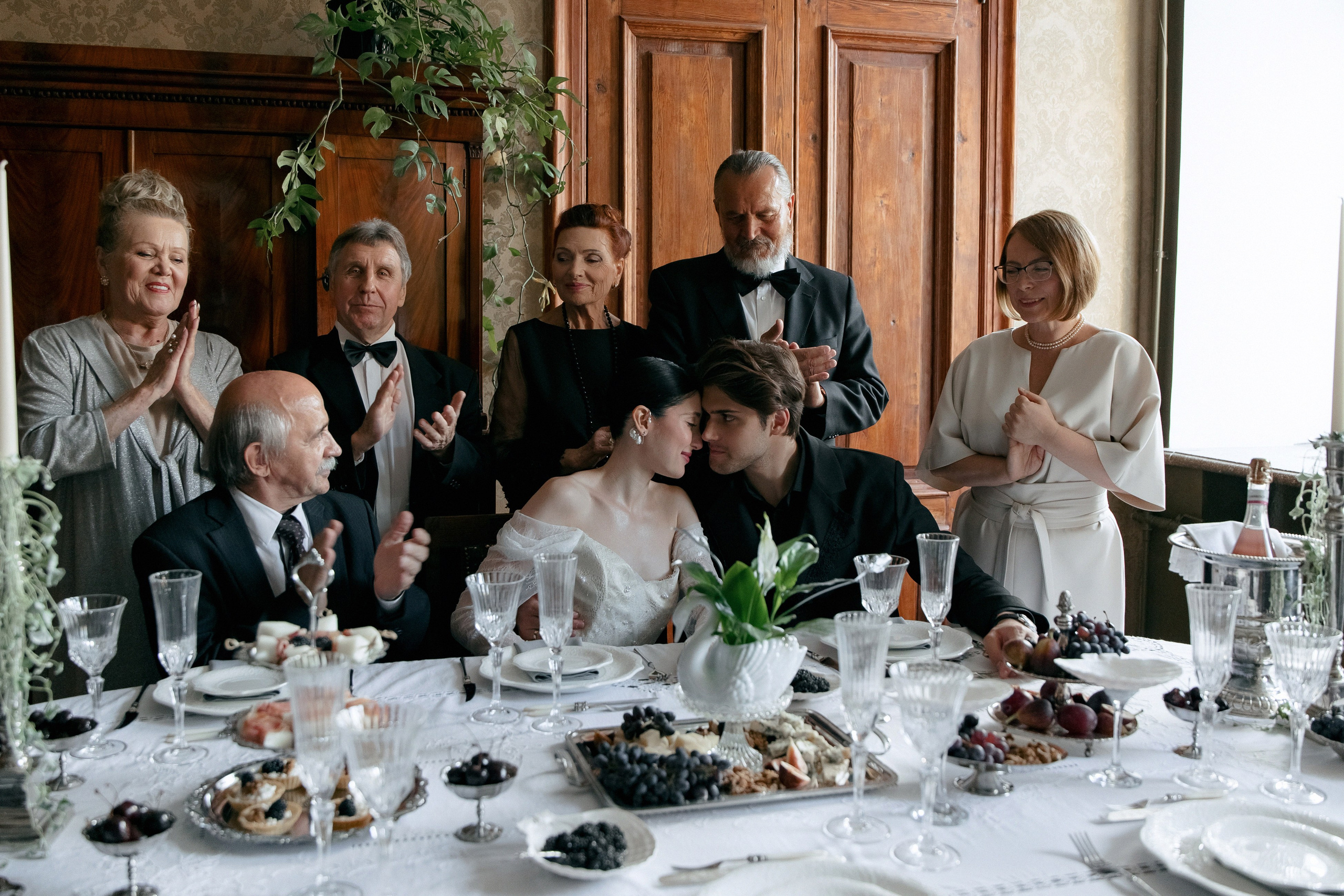 Винтажная история Полины и Дмитрия. Свадебный фотограф Москва