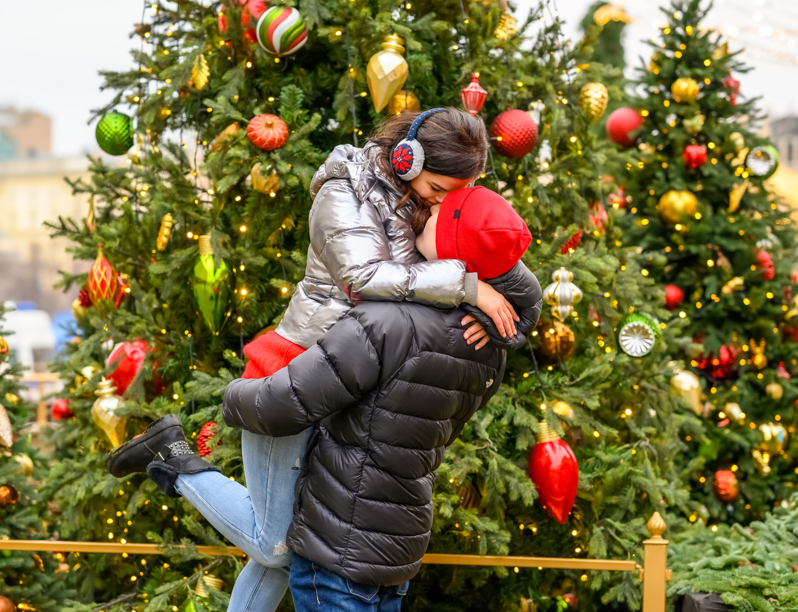 Новый год на Красной площади. Семейный и контент фотограф в Москве Alira