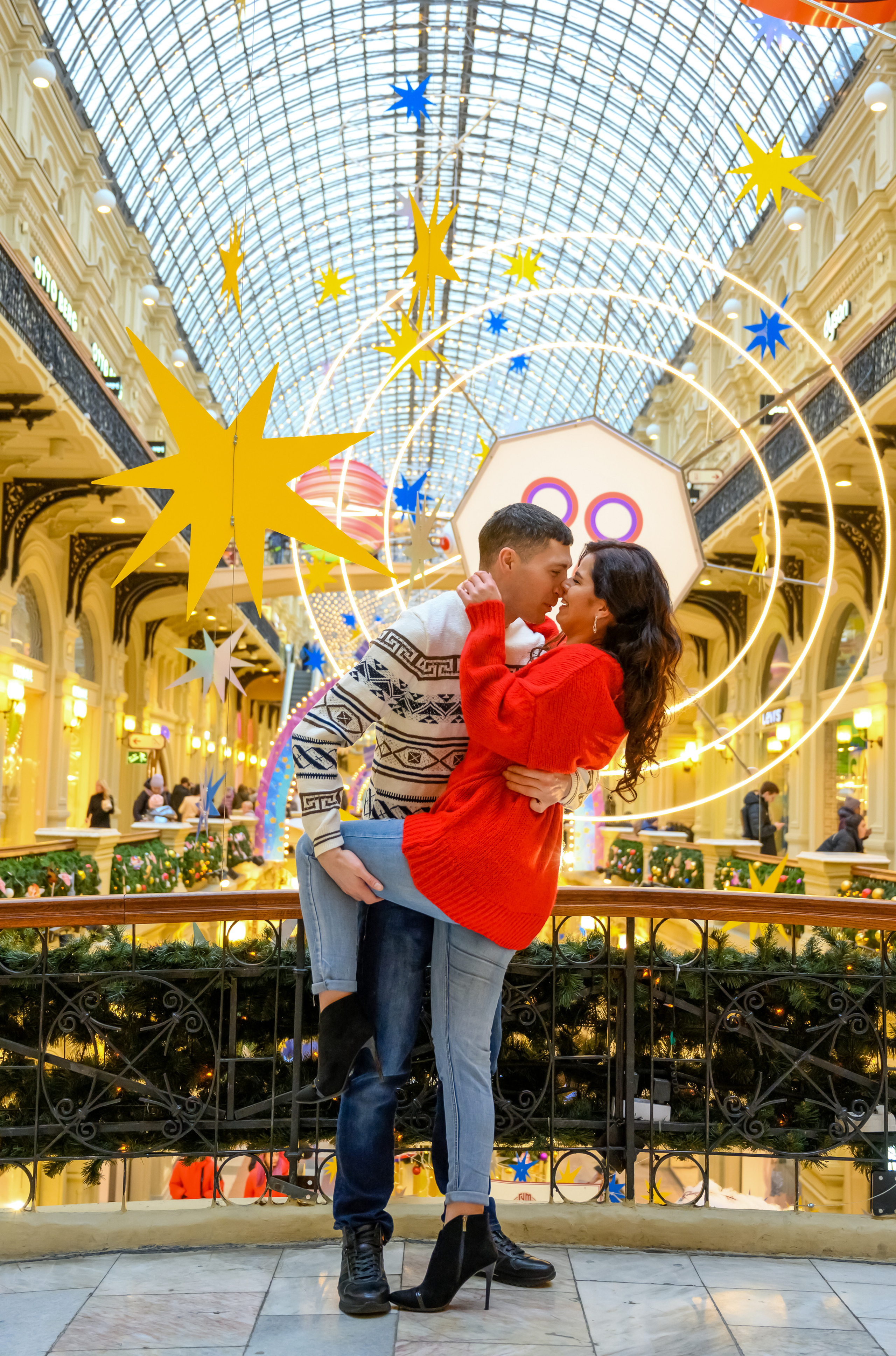 Новый год на Красной площади. Семейный и контент фотограф в Москве Alira