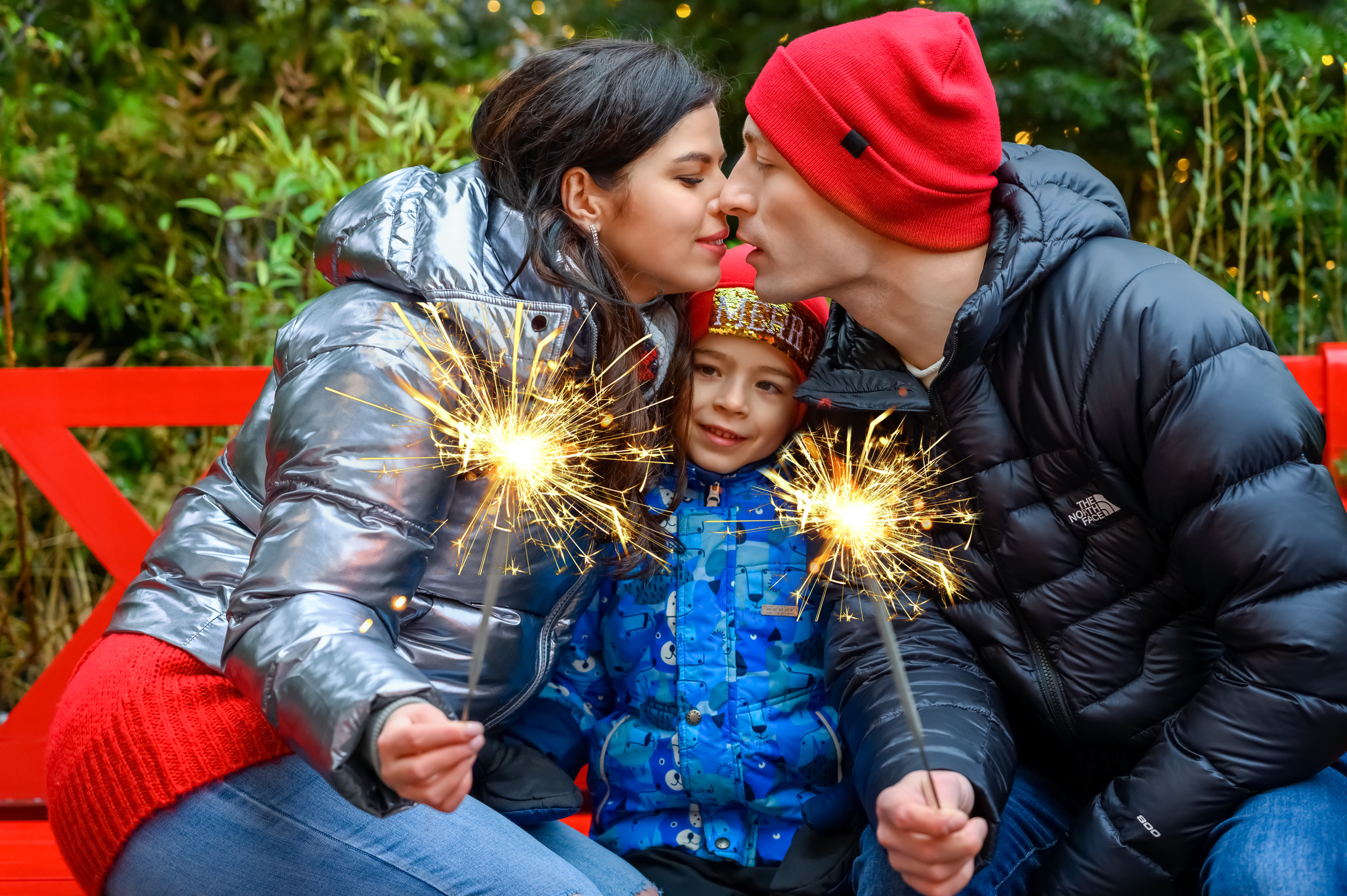 Новый год на Красной площади. Семейный и контент фотограф в Москве Alira