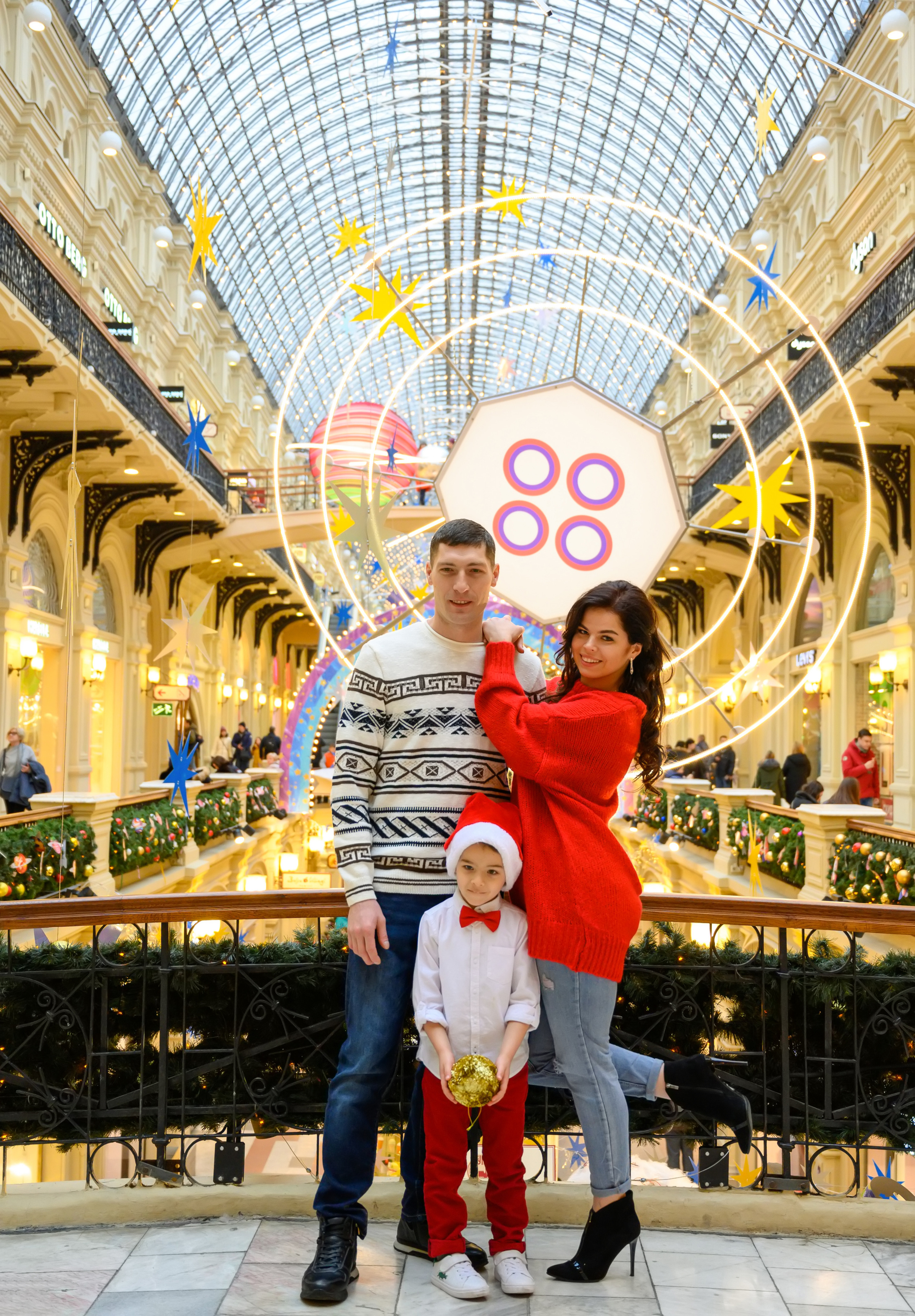 Новый год на Красной площади. Семейный и контент фотограф в Москве Alira