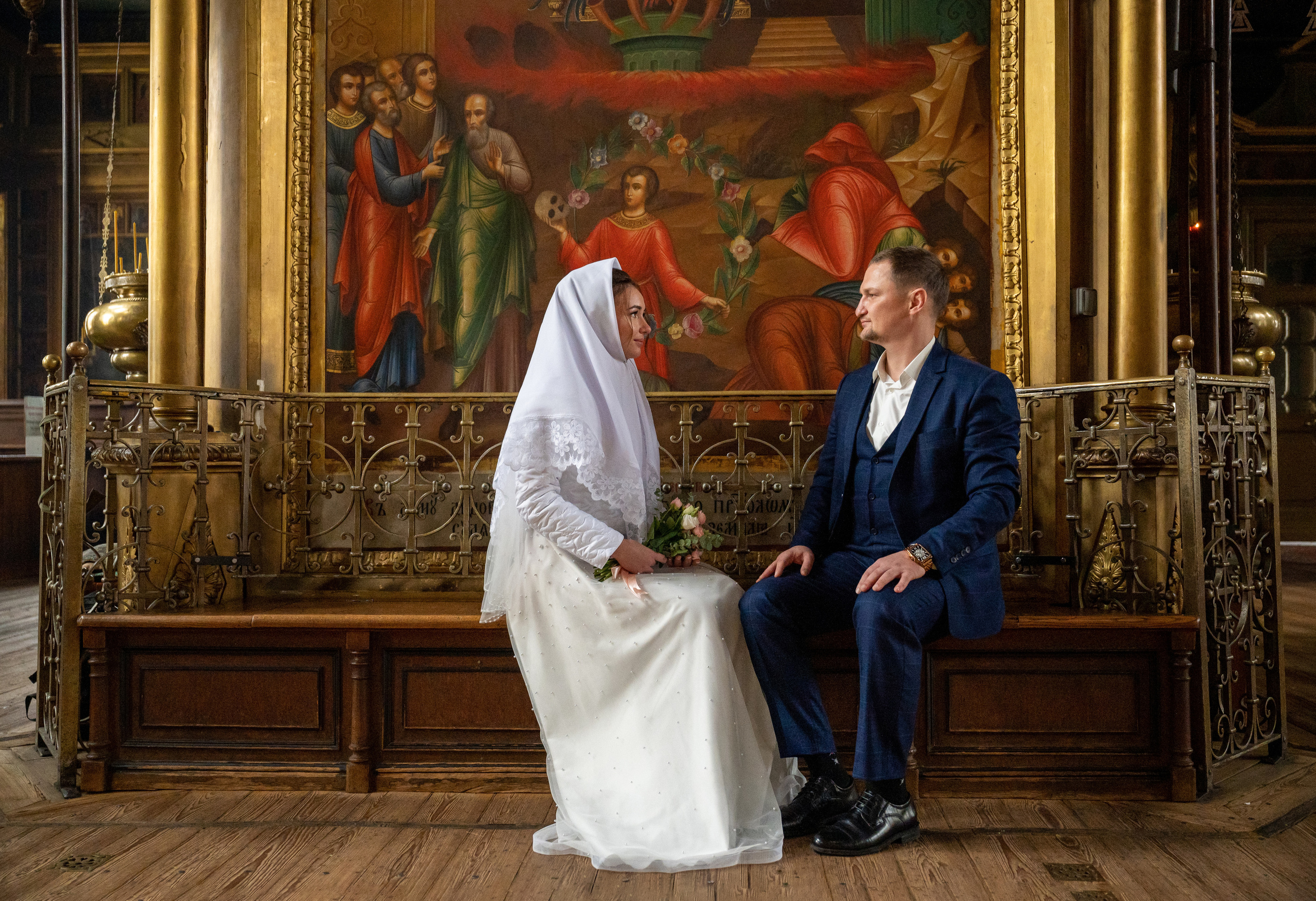 Венчание Александр и Галина. Семейный и контент фотограф в Москве Alira