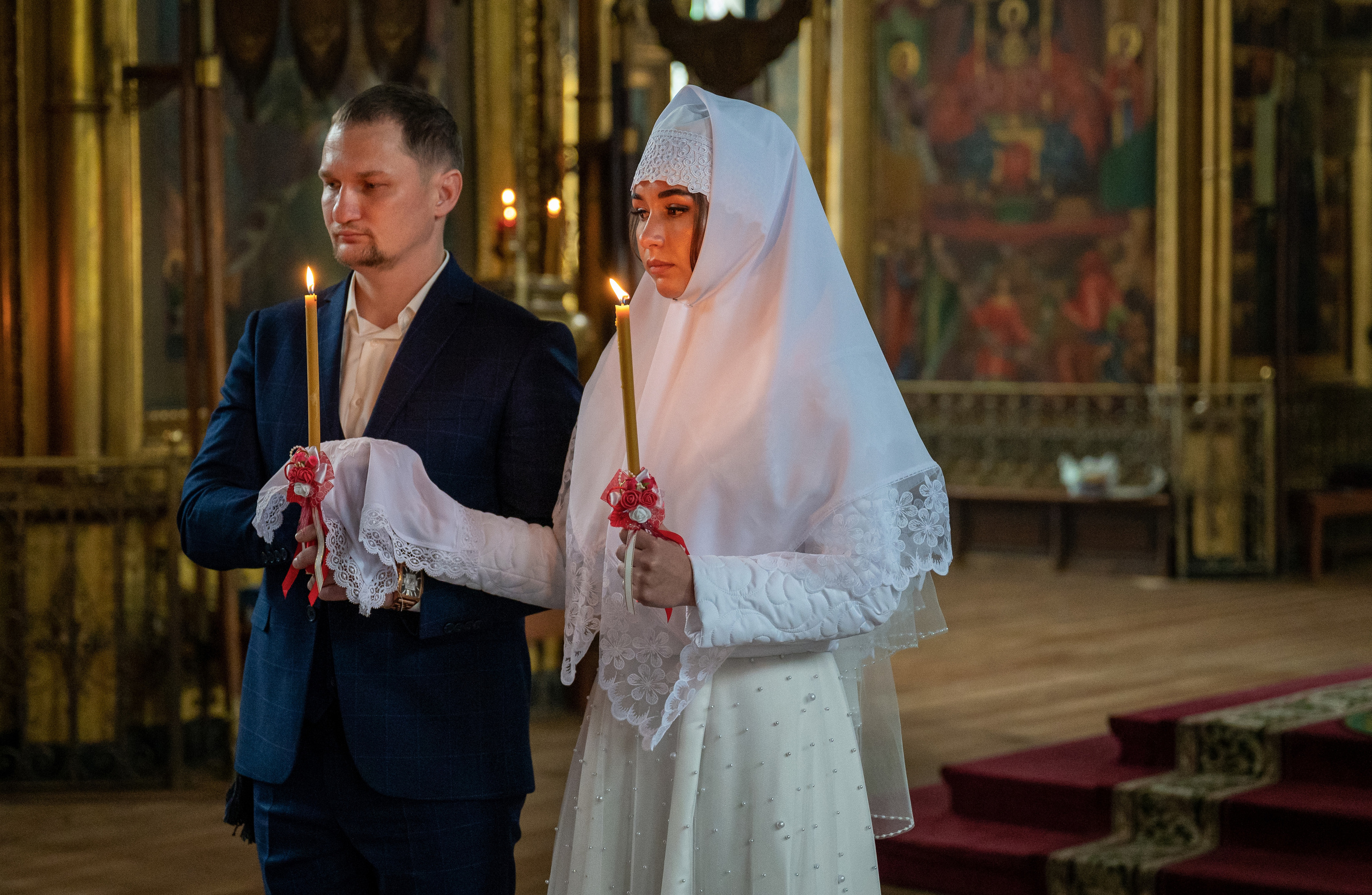 Венчание Александр и Галина. Семейный и контент фотограф в Москве Alira