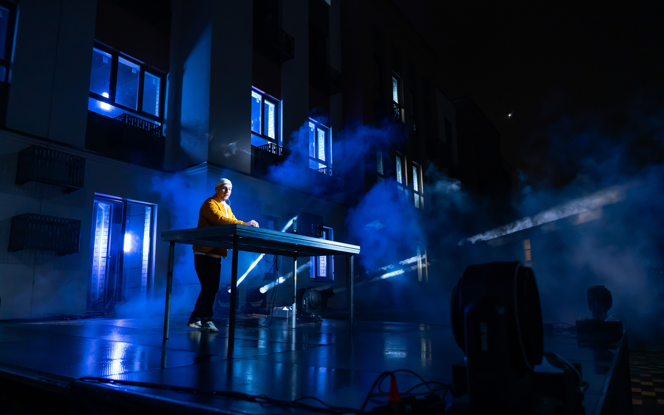 Световое шоу от ЖК «Герои поколений». Свадебный фотограф Виктория Баталина