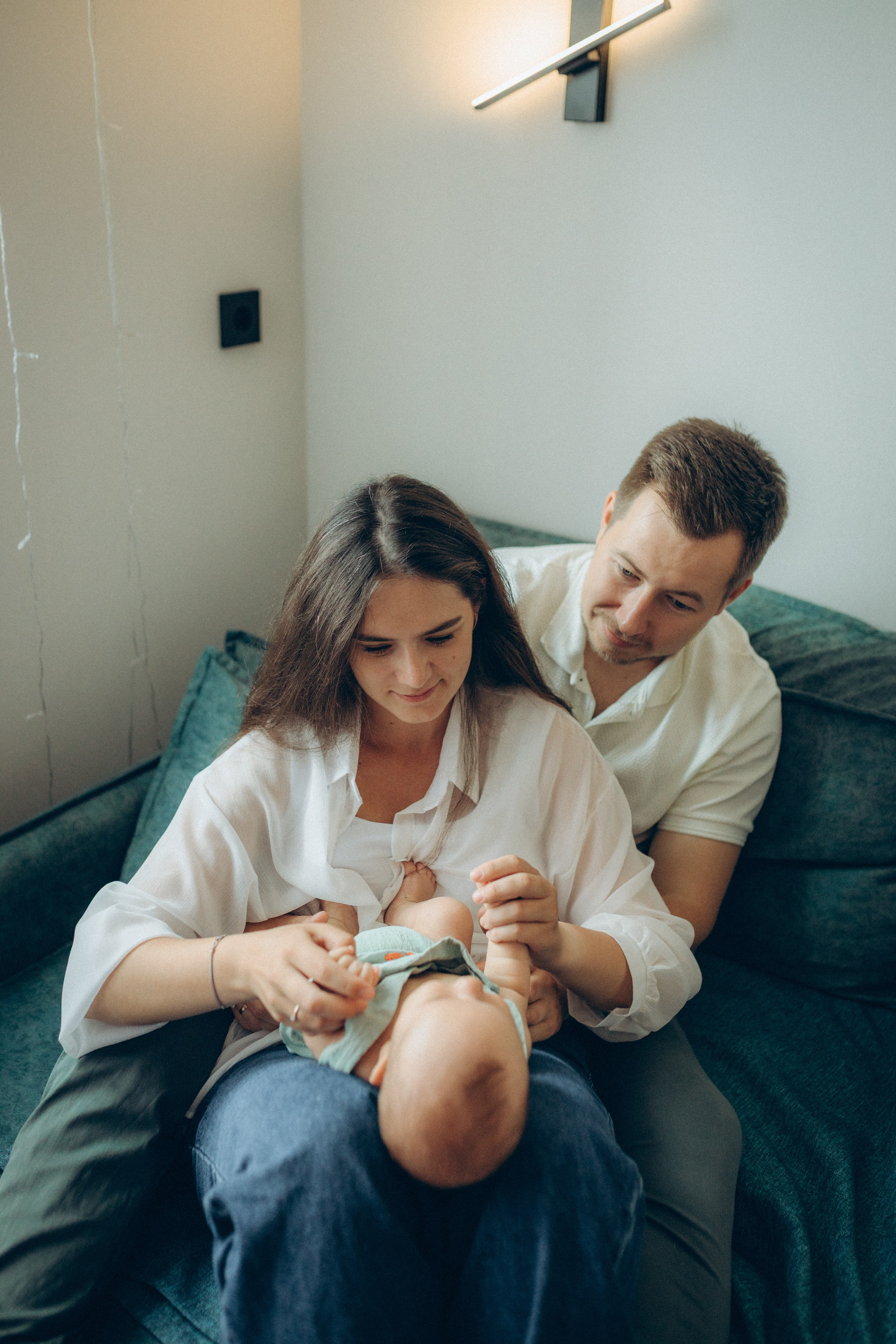 Аня, Кирилл и Ярослав. Семейный фотограф и фотограф на роды в Ростове-на-Дону Мухина Виктория