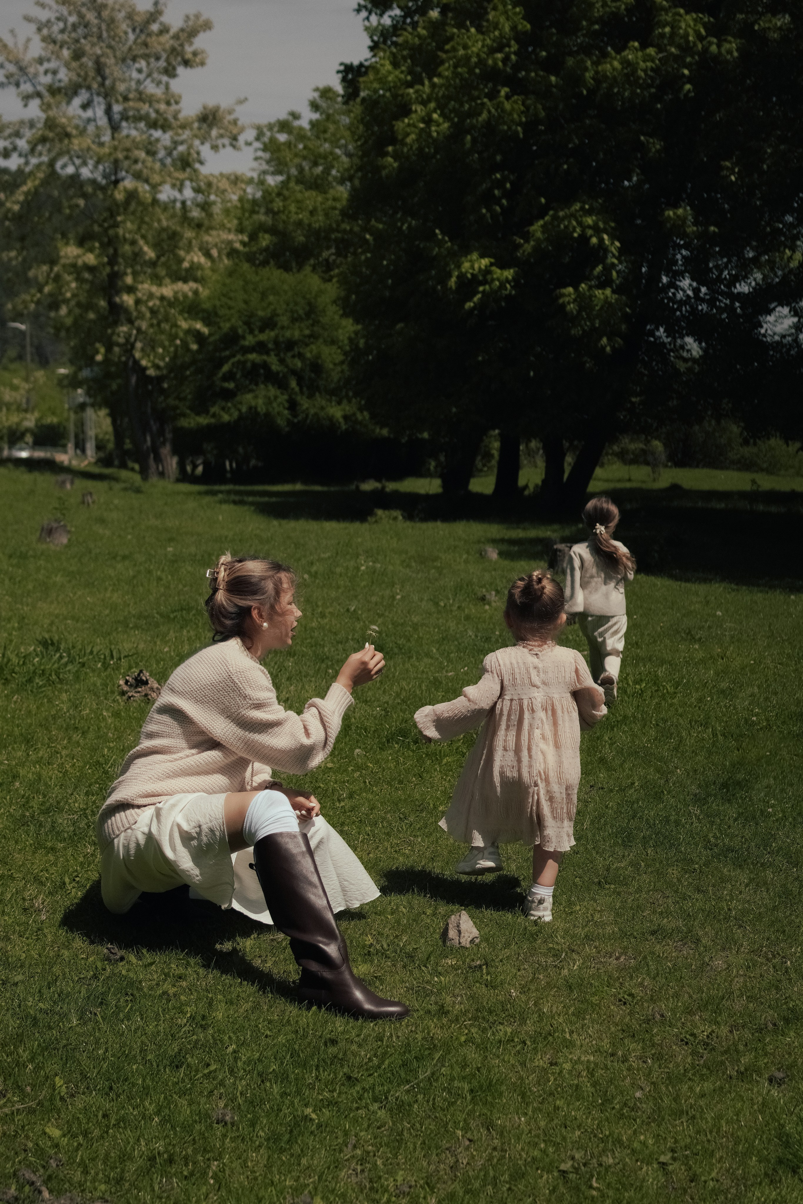 Дарья и девочки. Свадебный и семейный фотограф Афанасьева Анна в Кисловодске