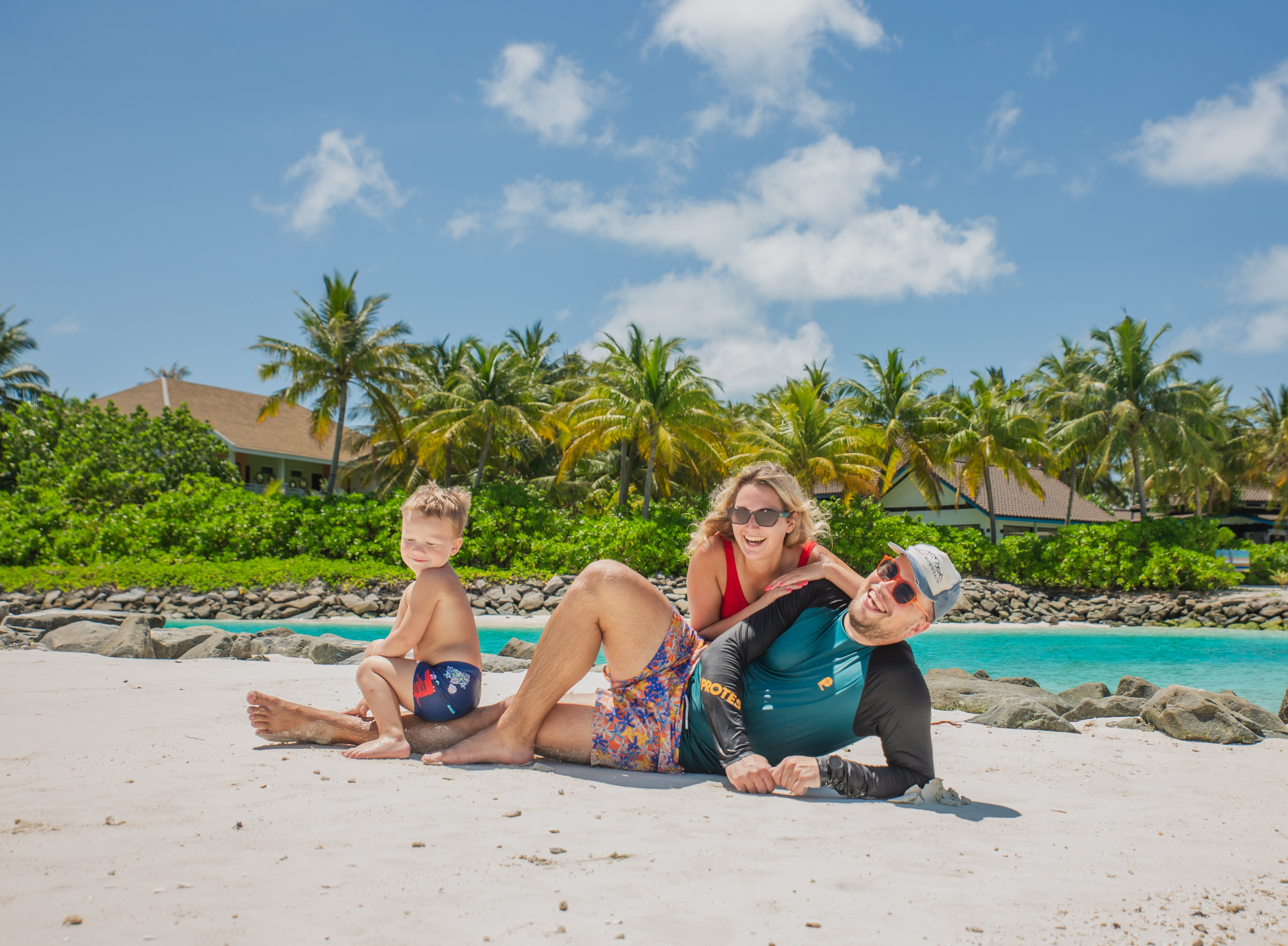 Семейные сеты. Фотограф на Мальдивах