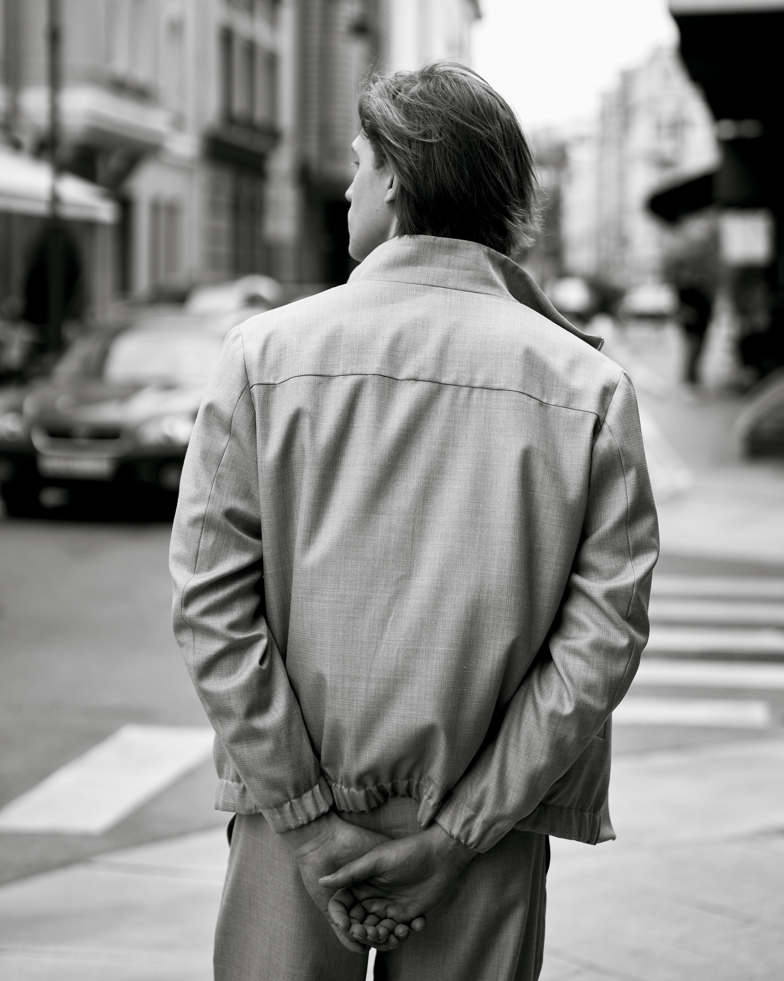 Съемка кампейна на улице