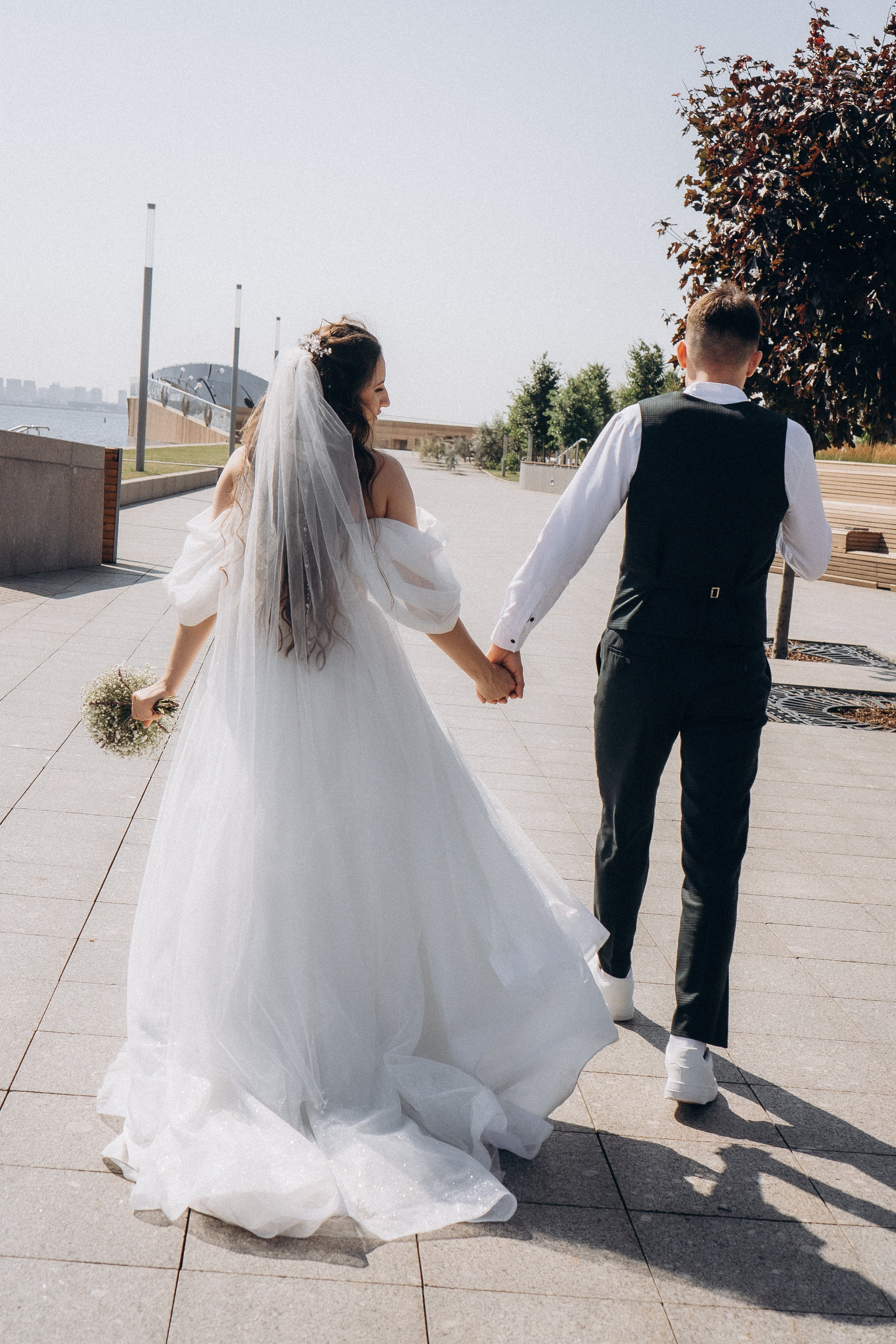 СВАДЕБНАЯ СЬЕМК В ПАРКЕ 300-ЛЕТИЯ. Профессиональный фотограф, Санкт-Петербург — Виктория Богомолова