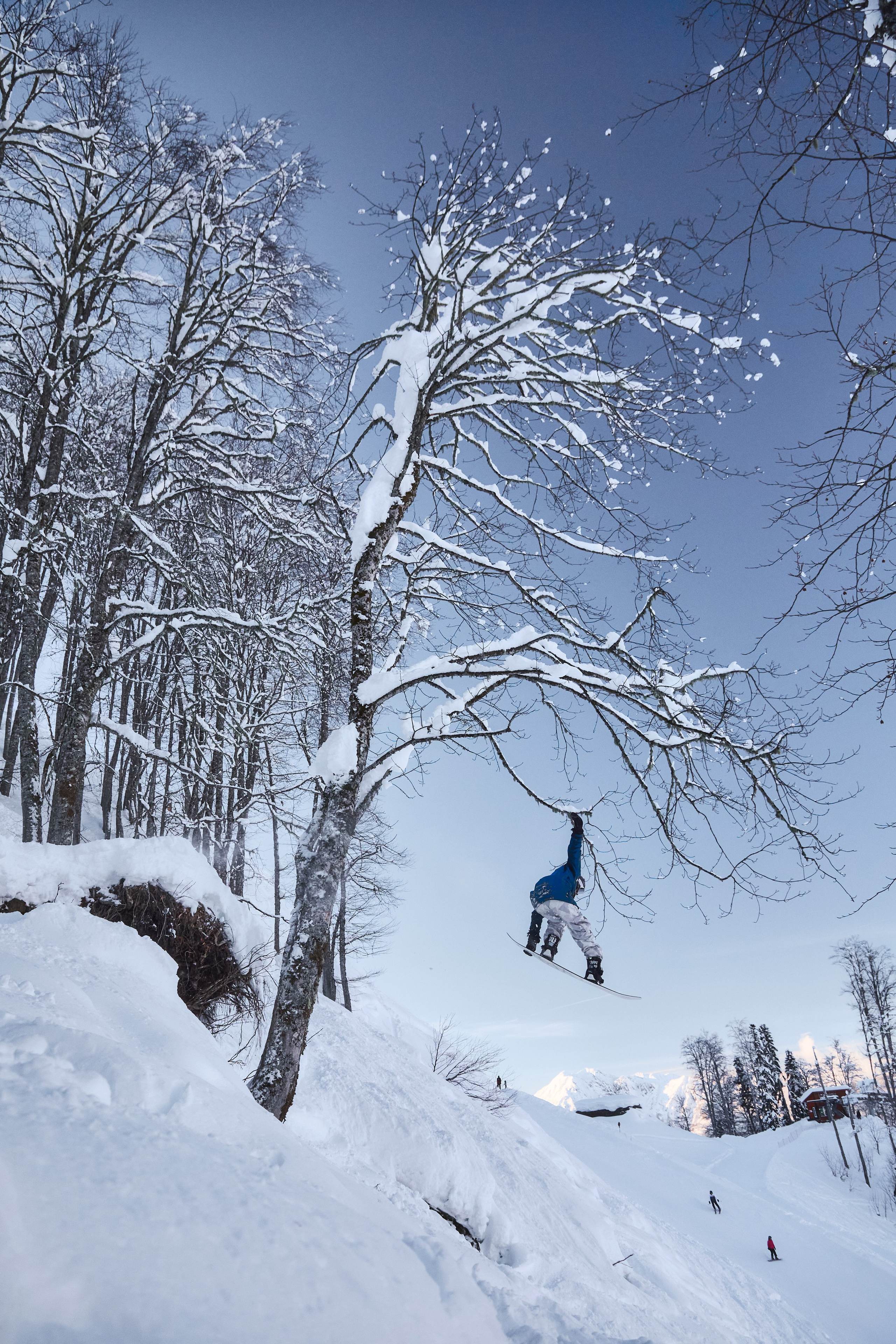 Сьемка на споте в красной поляне