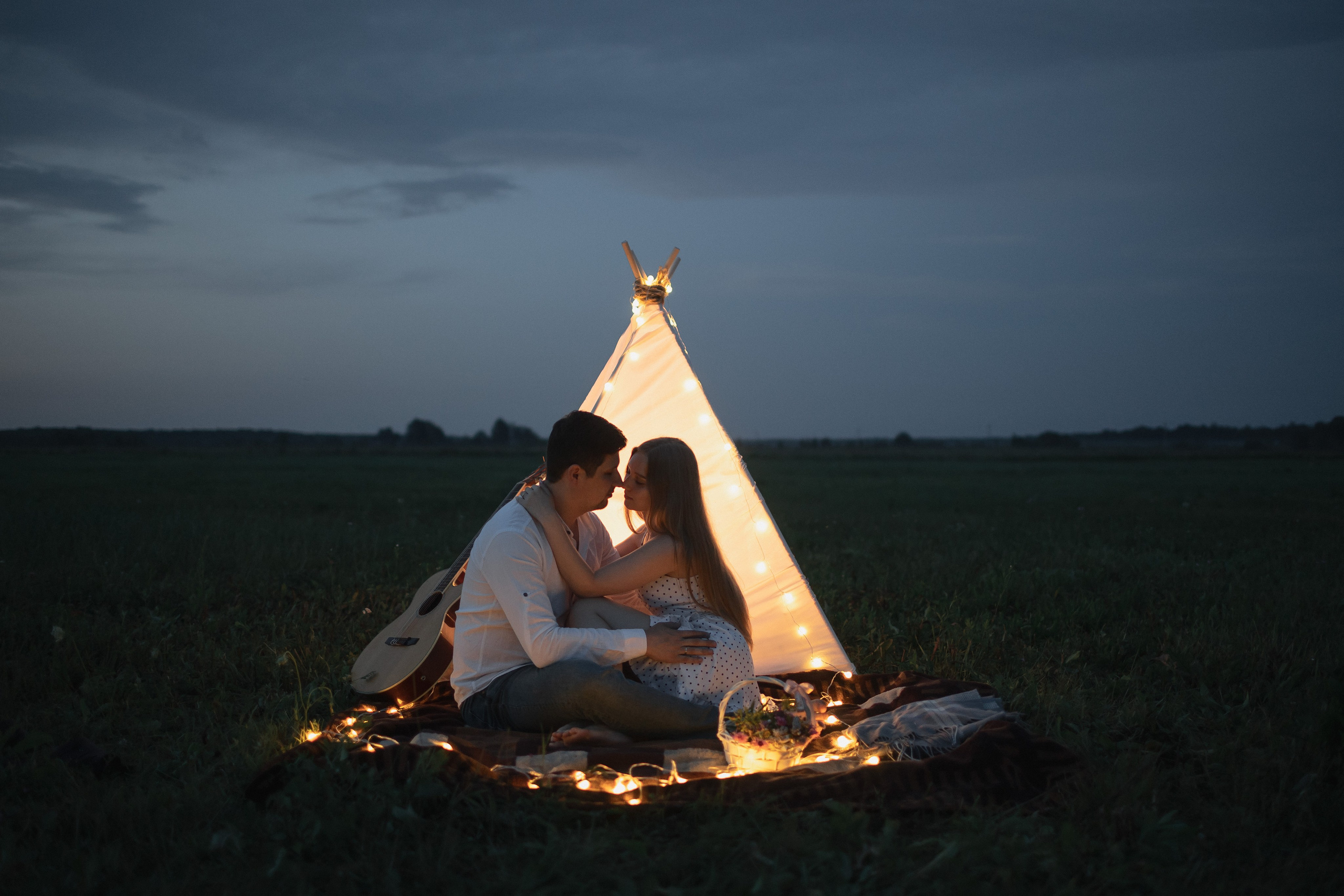 Фотосессия в поле. Портретный фотограф в Иваново Виталий Павлинский