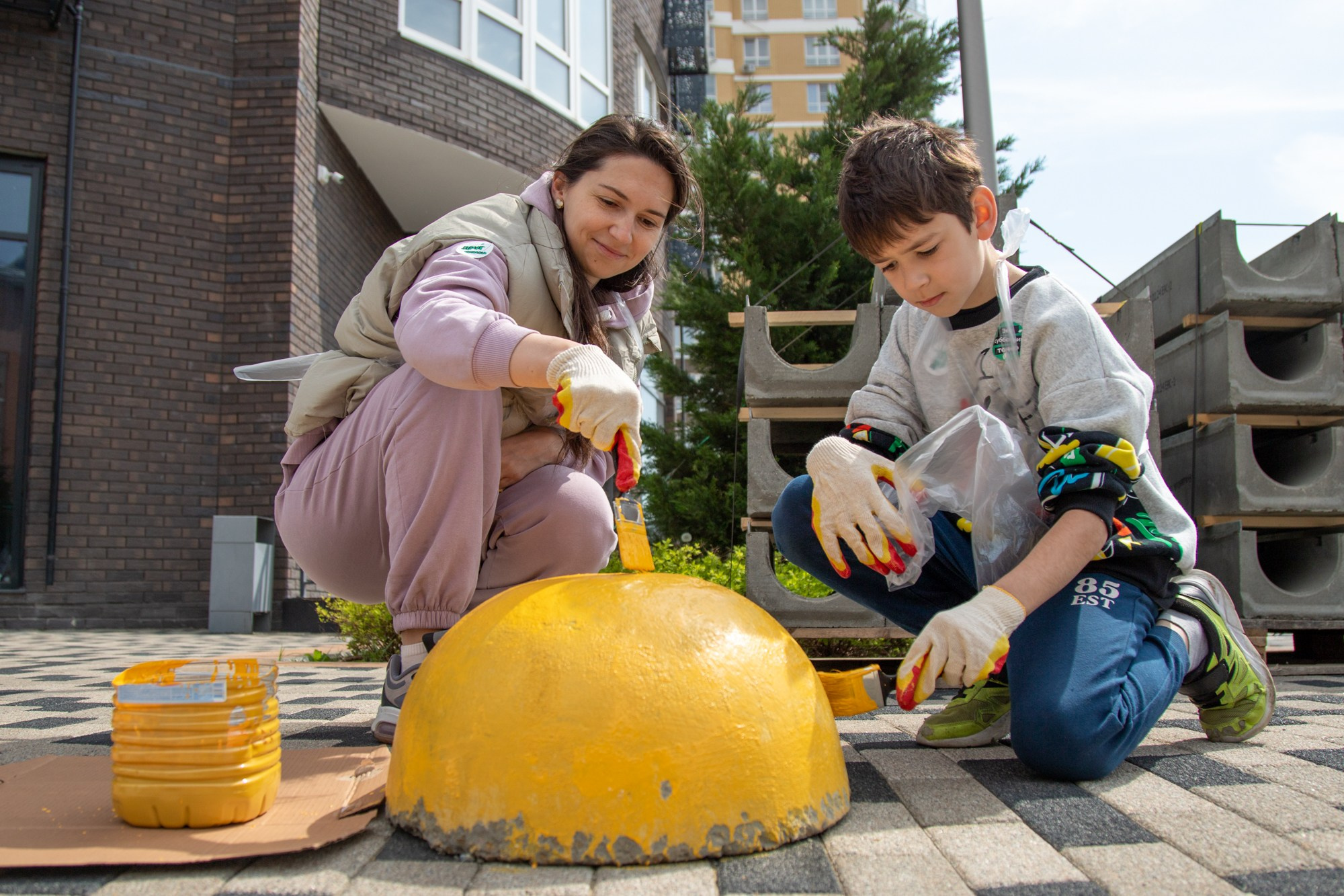 Субботник строительной компании «ТОЧНО». Репортажный, промышленный и маркетплейс-фотограф Дмитрий Чернат