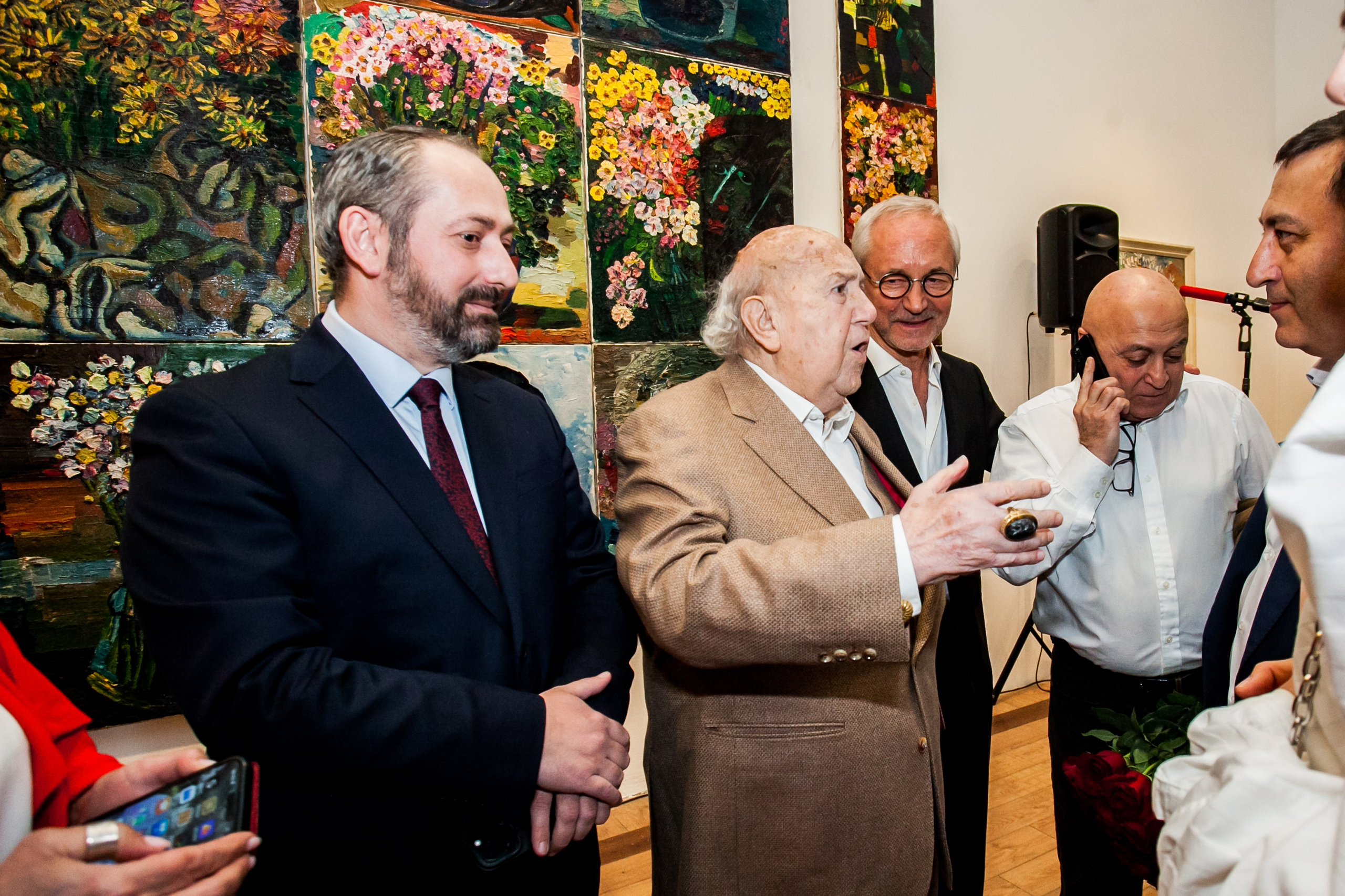 Открытие выставки Зураба Церетели. Art photographer Nino