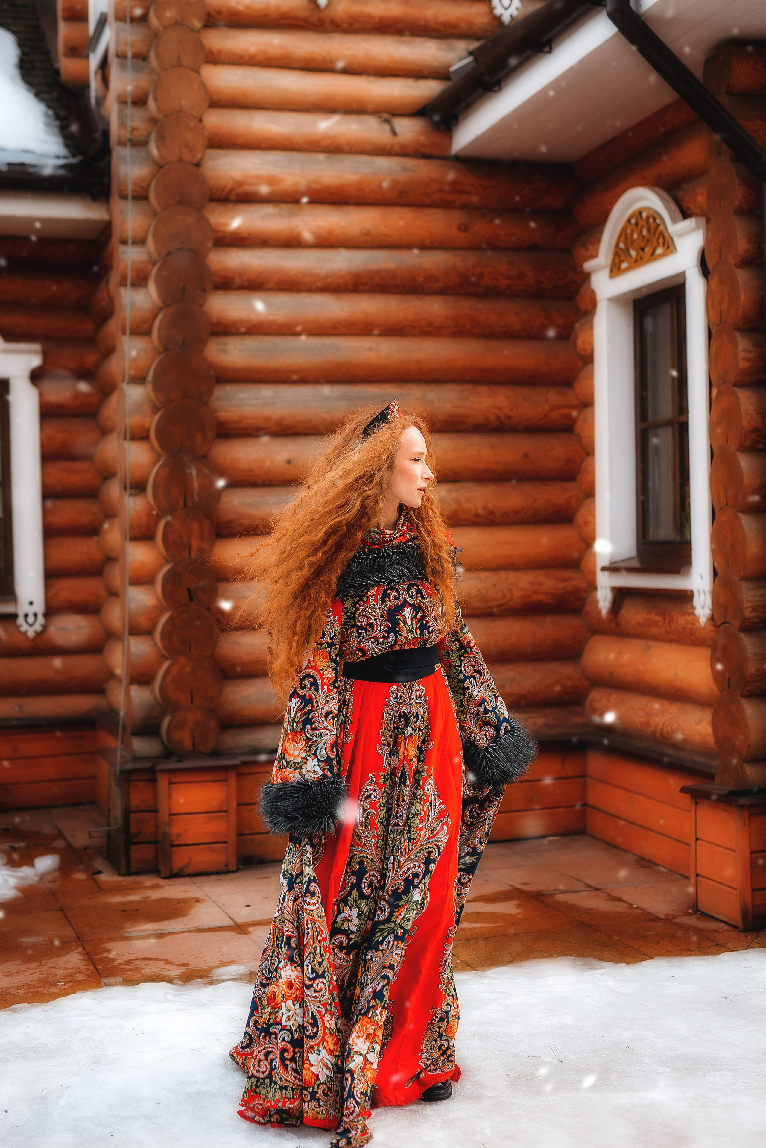 В стиле русская зима. Семейный, детский фотограф в Воронеже Анна Никитина