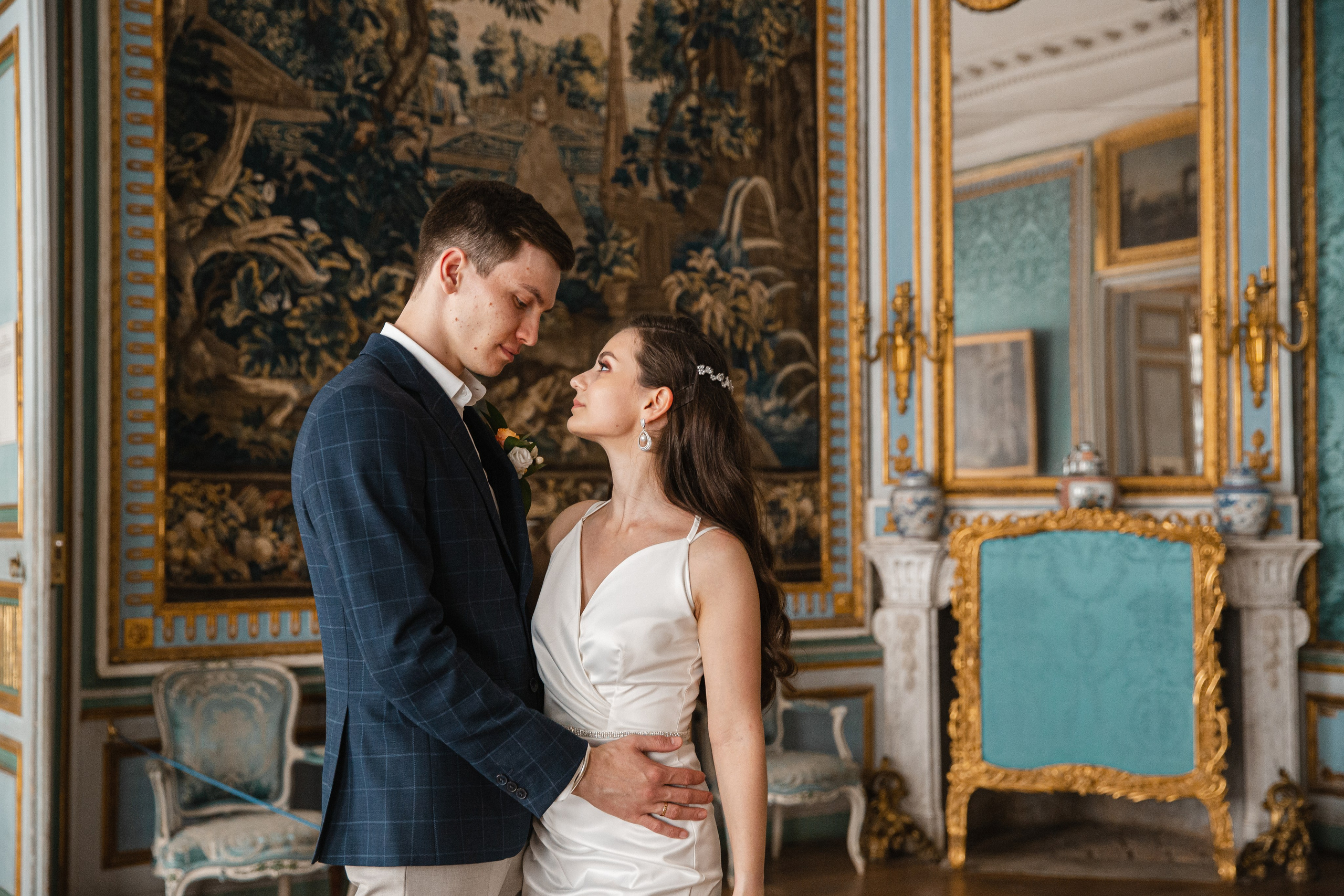 Свадебная фотосессия в усадьбе Кусково. Фотограф и видеограф Анна Домашенко