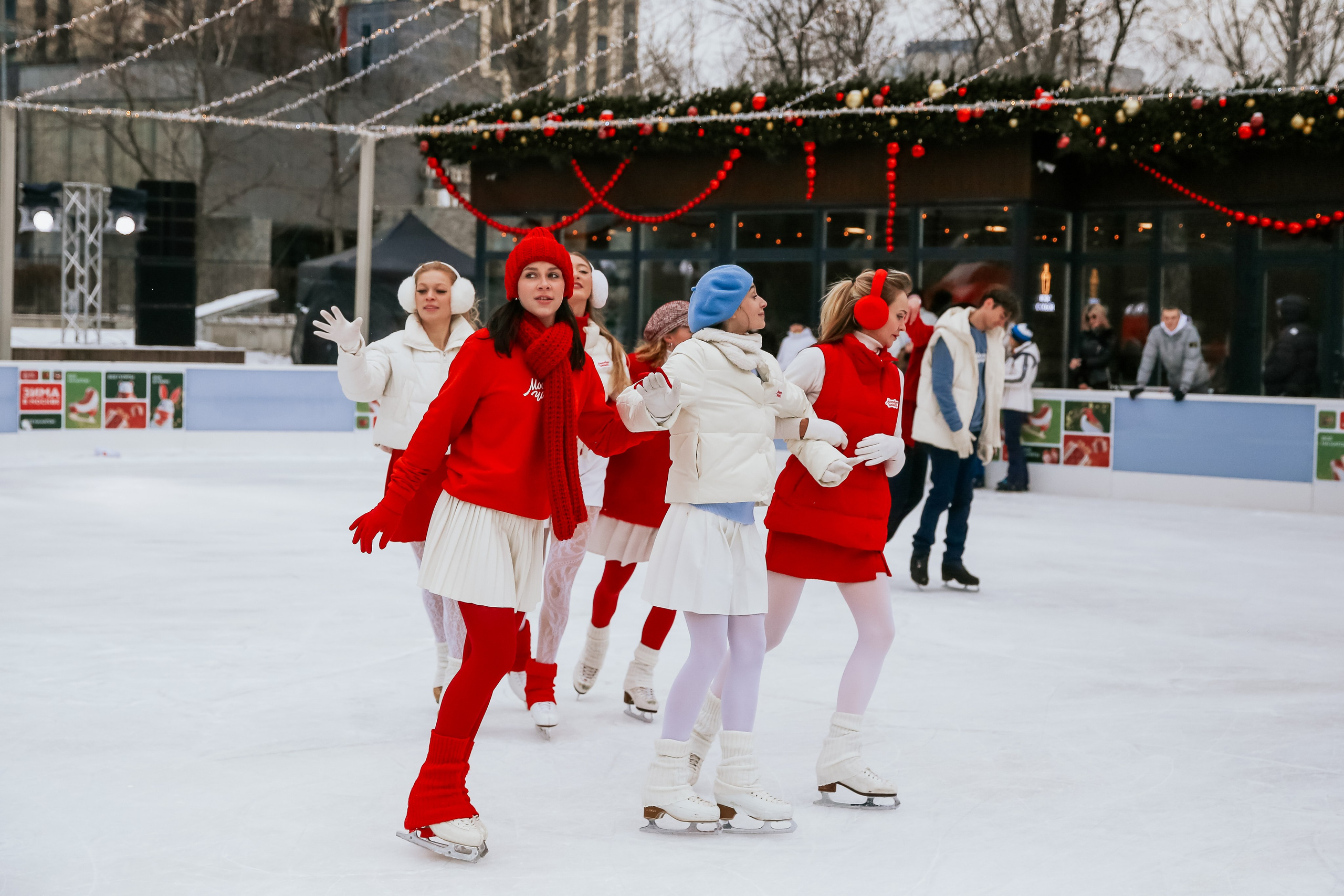 Ледовое шоу Сити каток Московское Чаепитие. Фотограф и видеограф Анна Домашенко