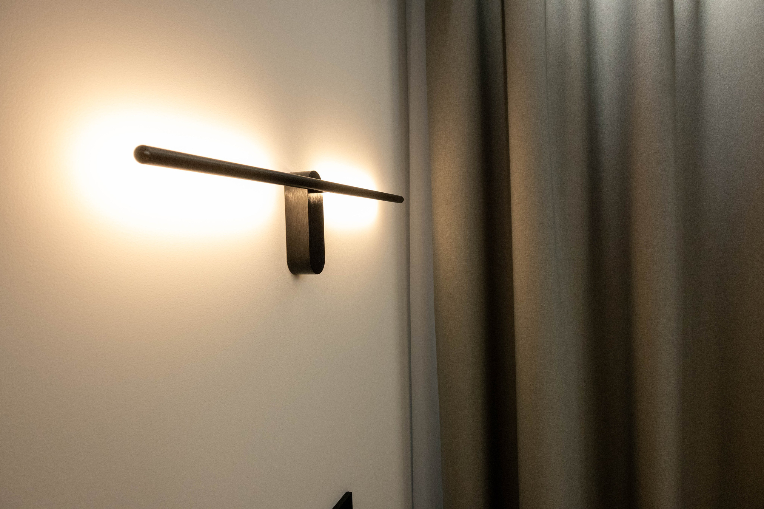 The apartment is on two levels. Fotograf Dmitrii Donets