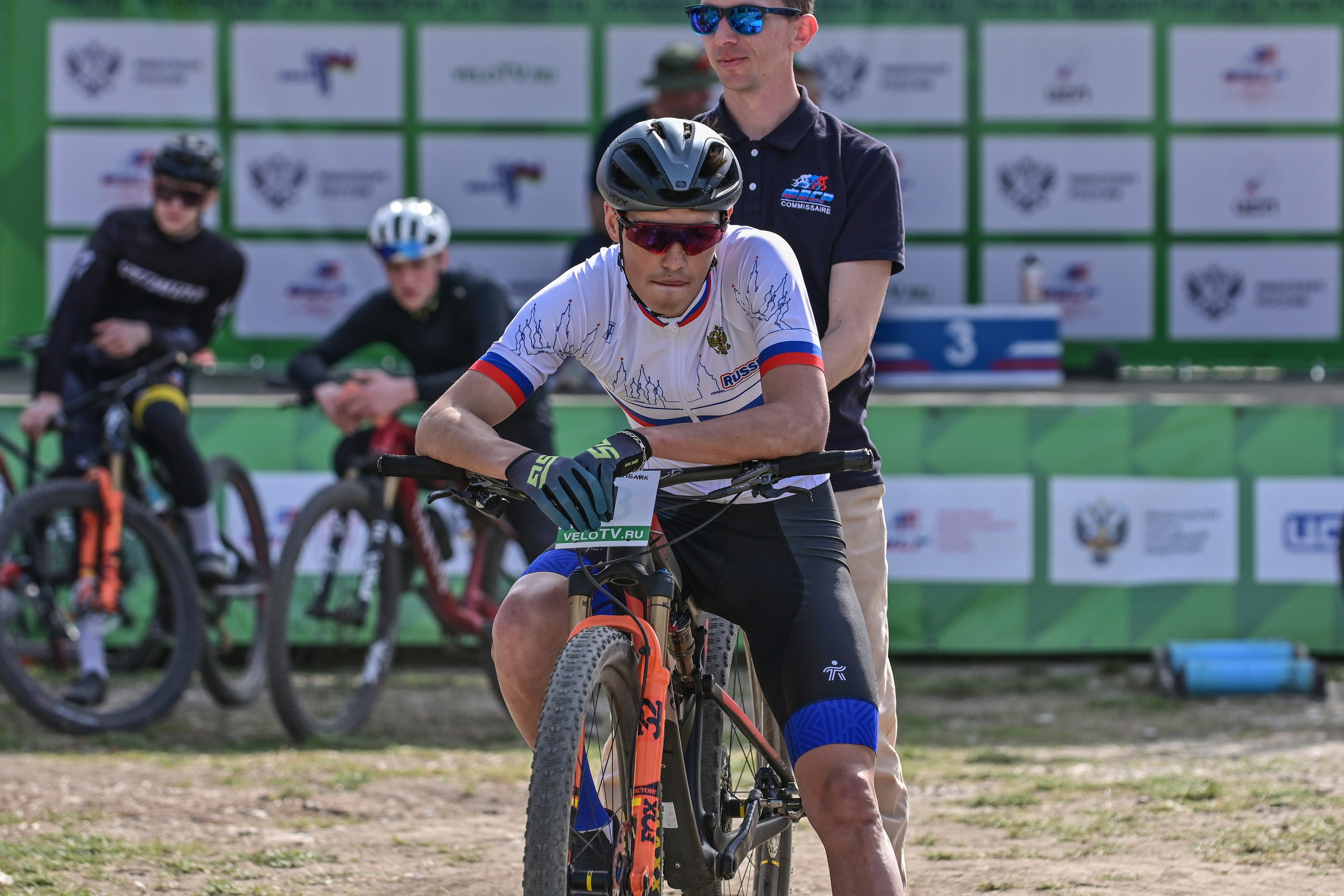 Маунтинбайк, кросс-кантри в Архипо-Осиповке 16 марта 2025. Спортивный фотограф, фотожурналист Павел Ларькин