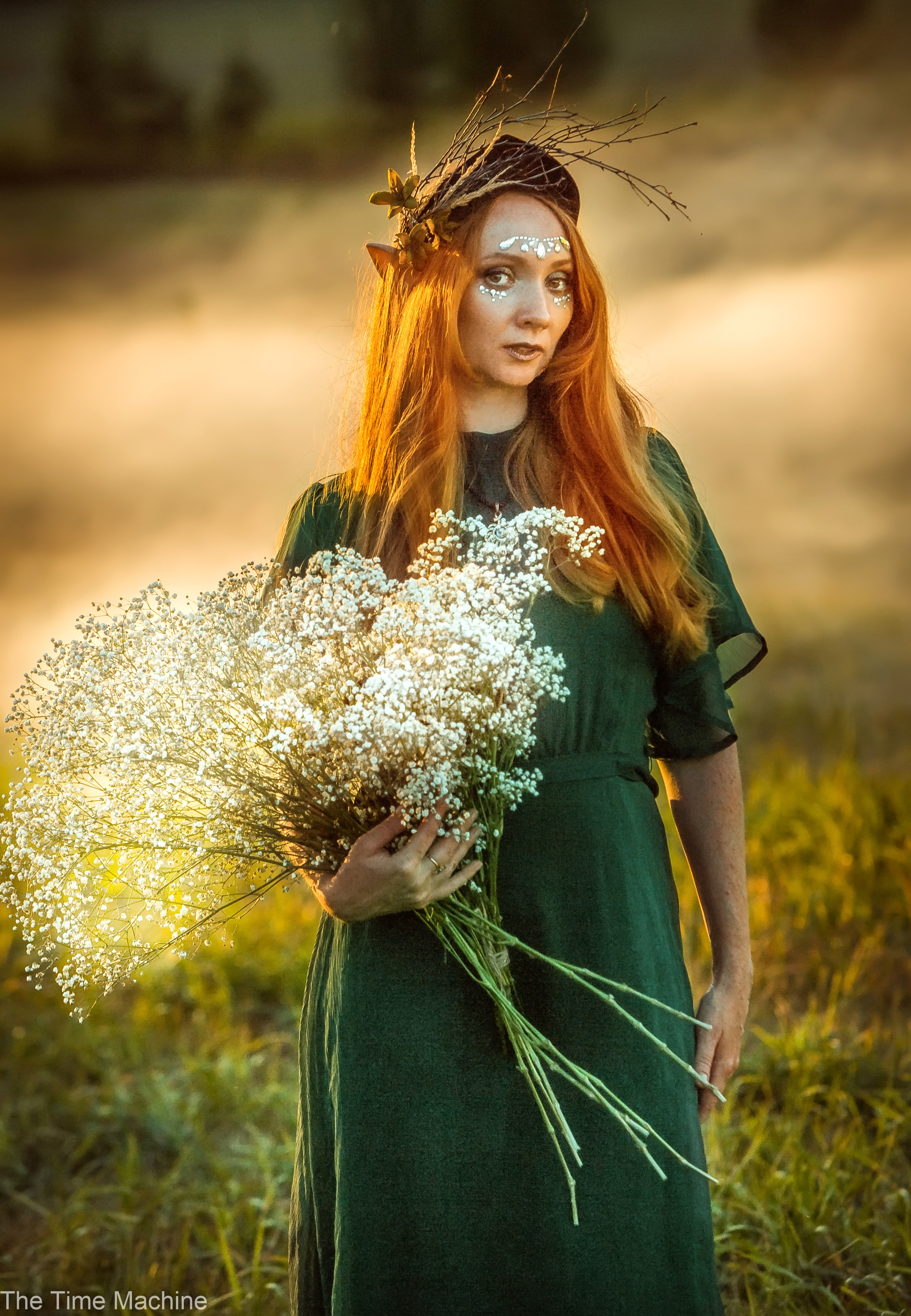 Эльфы, лошади, конный клуб, поле, закат, съемка. Фотограф для маркетплейсов Михаил Бове