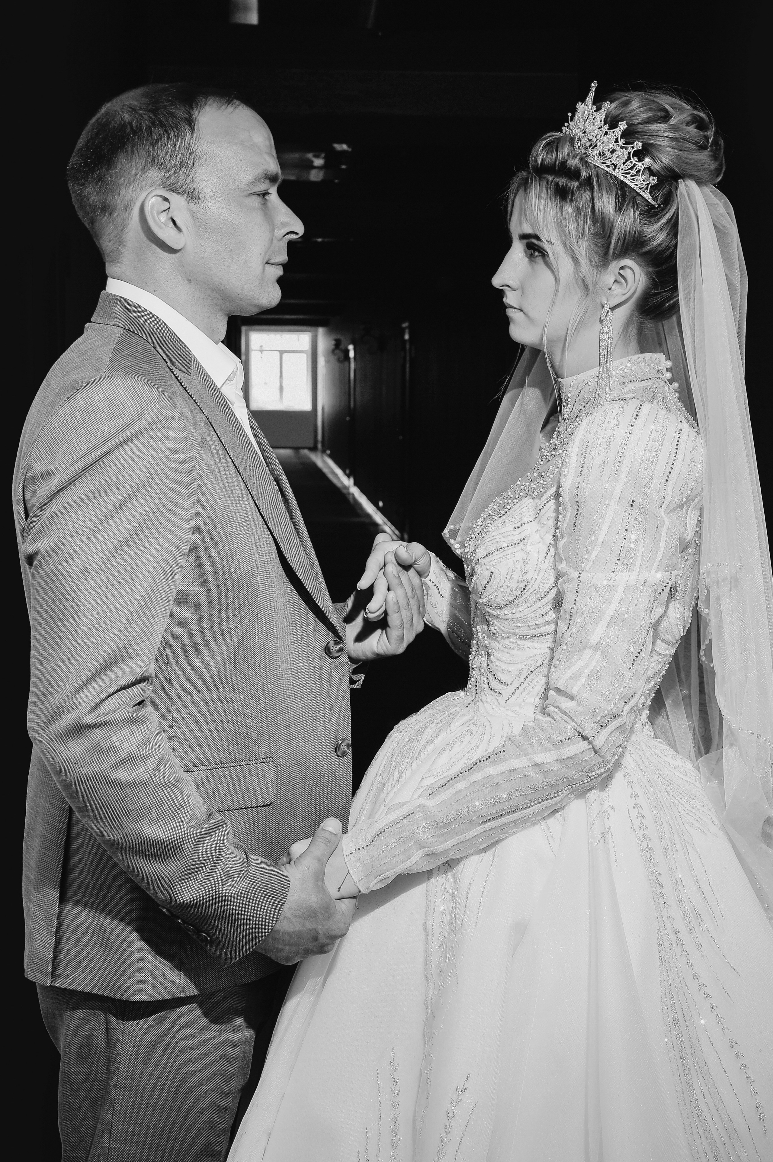 Креативное свадебное фото