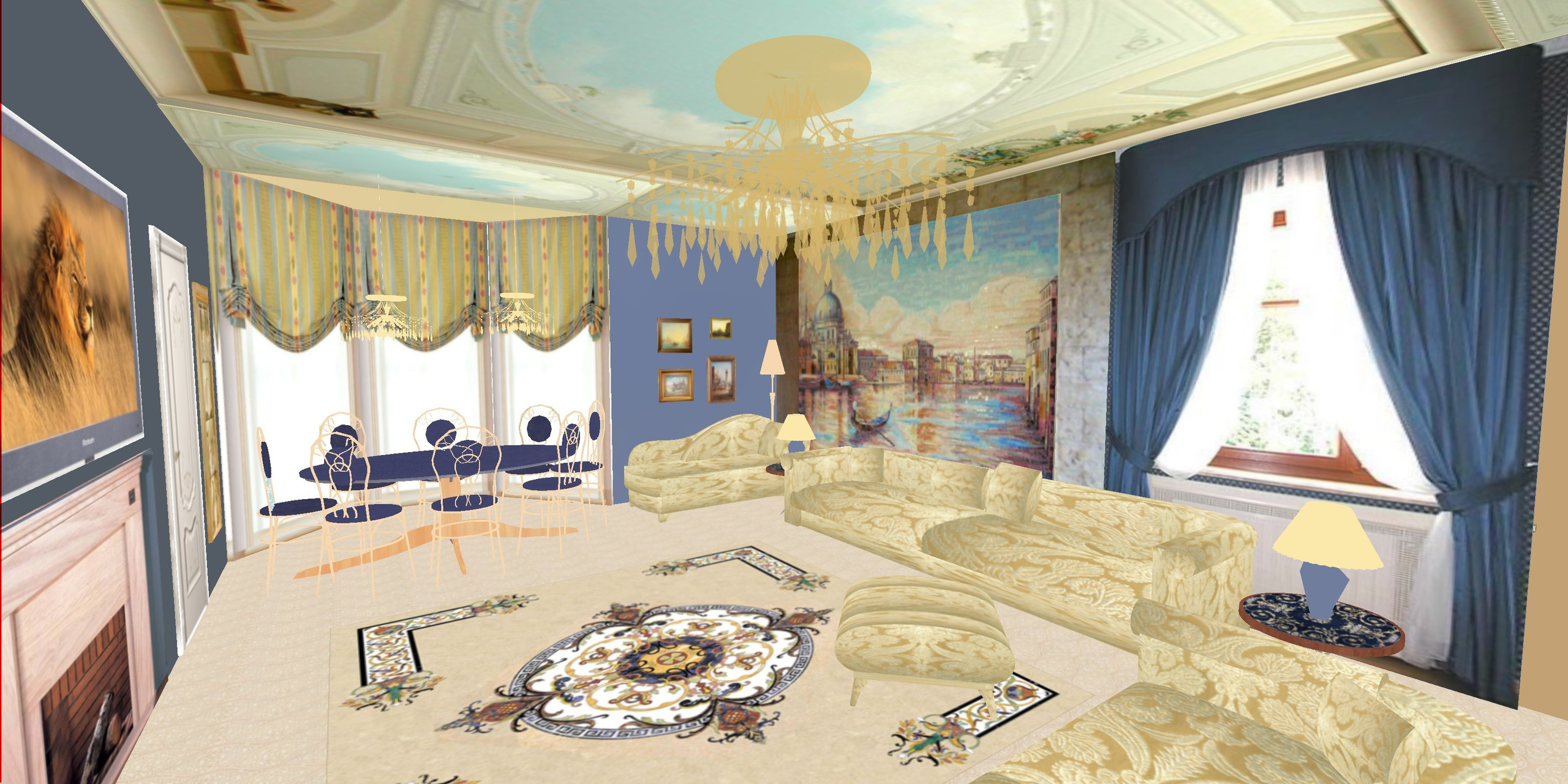 Загородный Дом. Дизайнер интерьера в Сочи Ольга BAKUSHKIN DESIGN