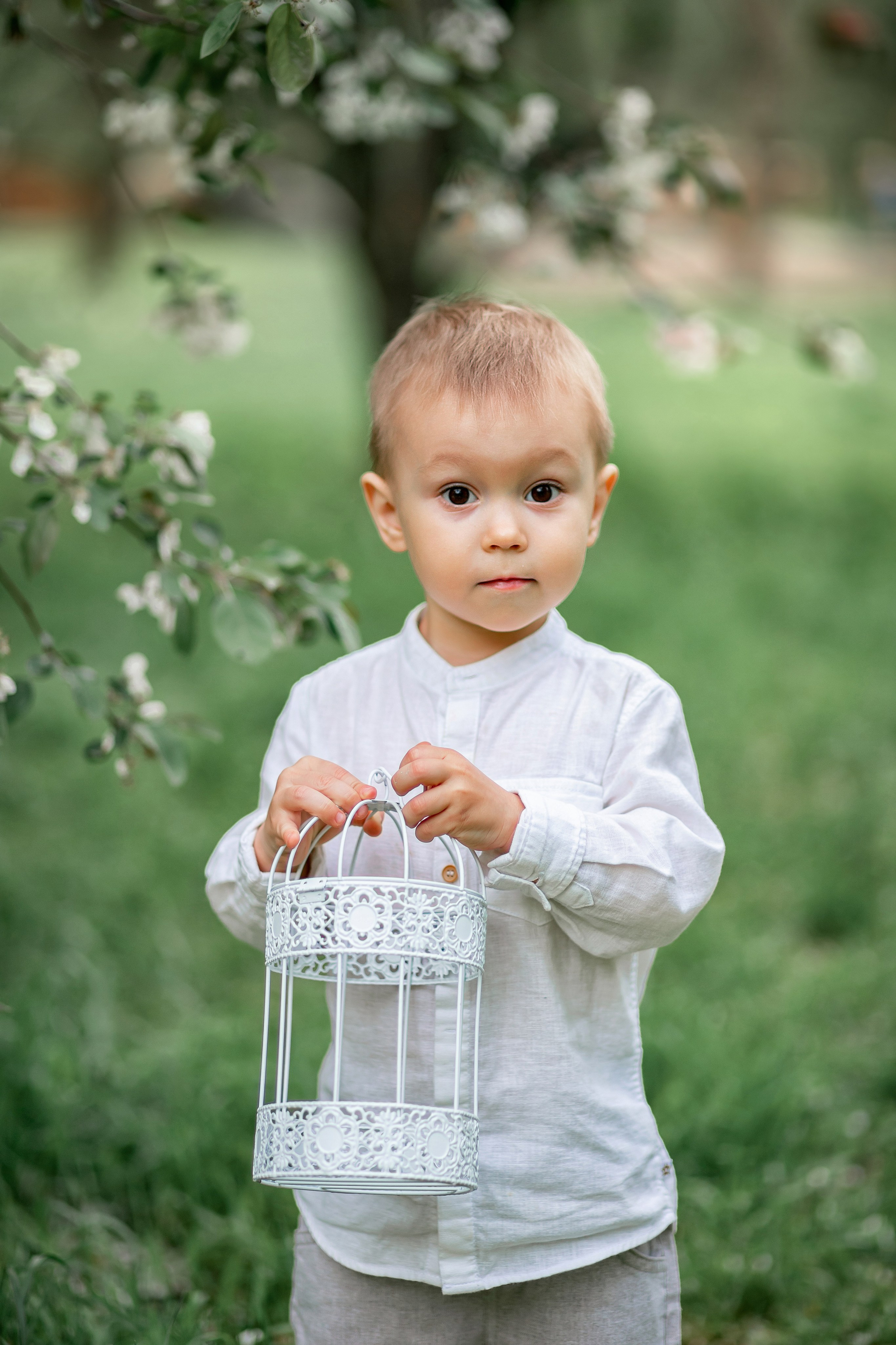 Чаепитие в саду. Детский и семейный фотограф в Красноярске Юлия Бирюкова