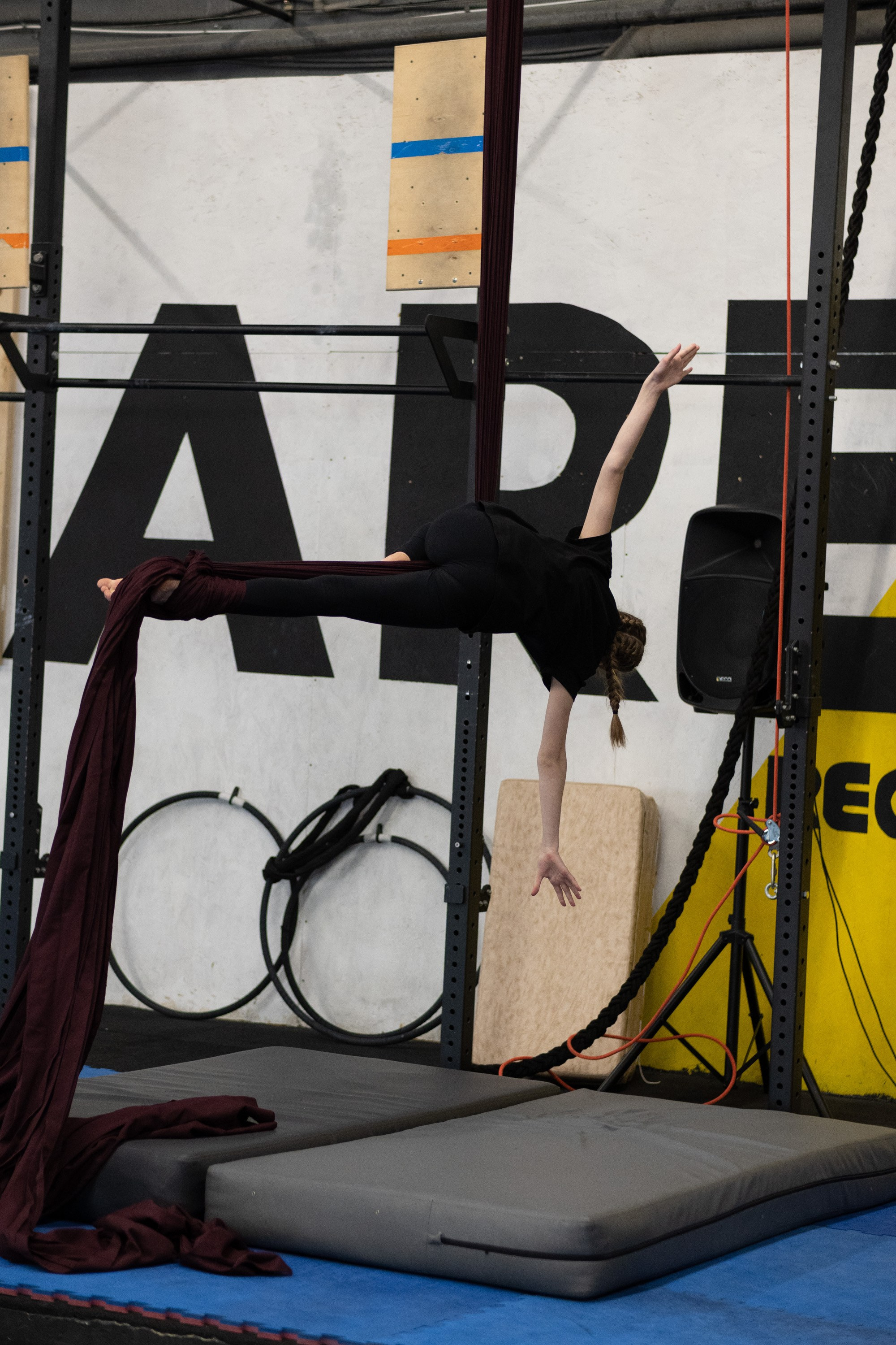 Внутриклубные соревнования по воздушной гимнастике 02.04.23