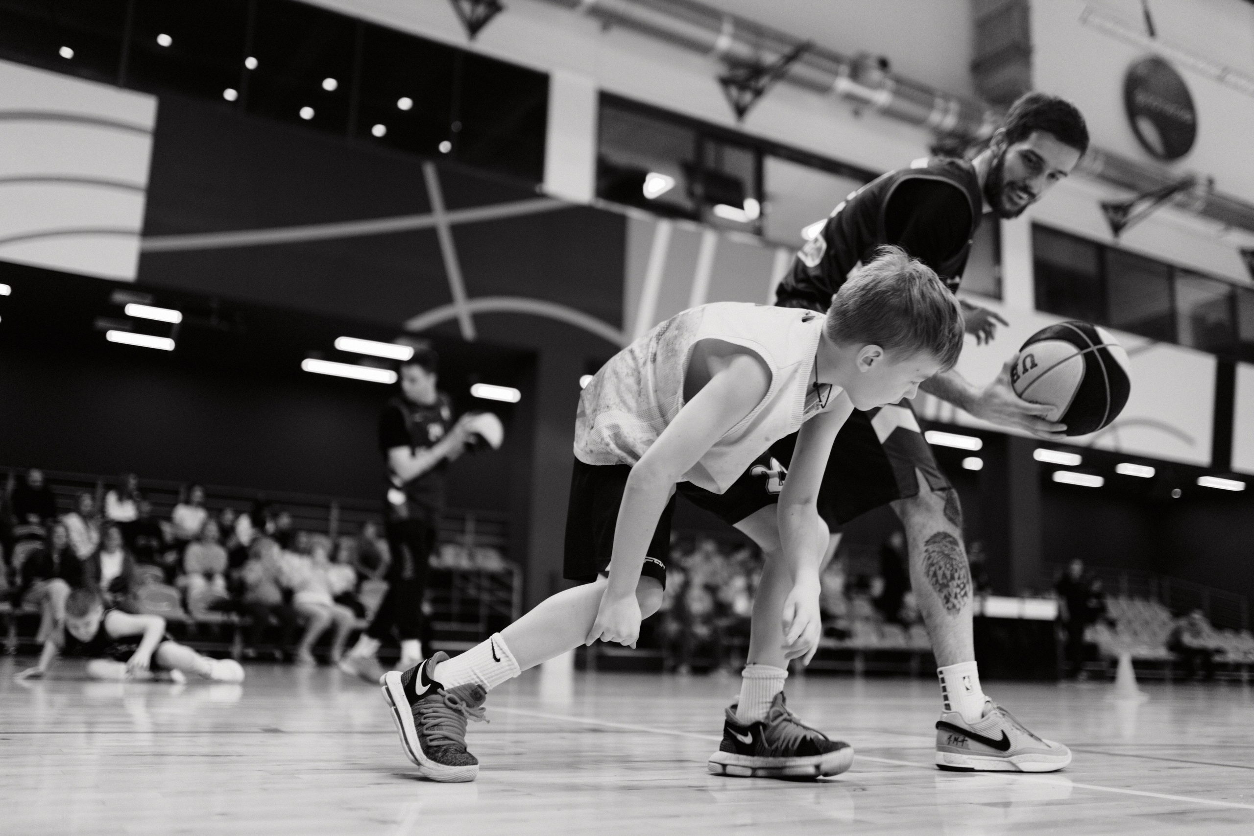 Новогодний баскетбол 2025. Детская лига. Евгений Бреча. Коммерческий и бэкстейдж фотограф в Москве