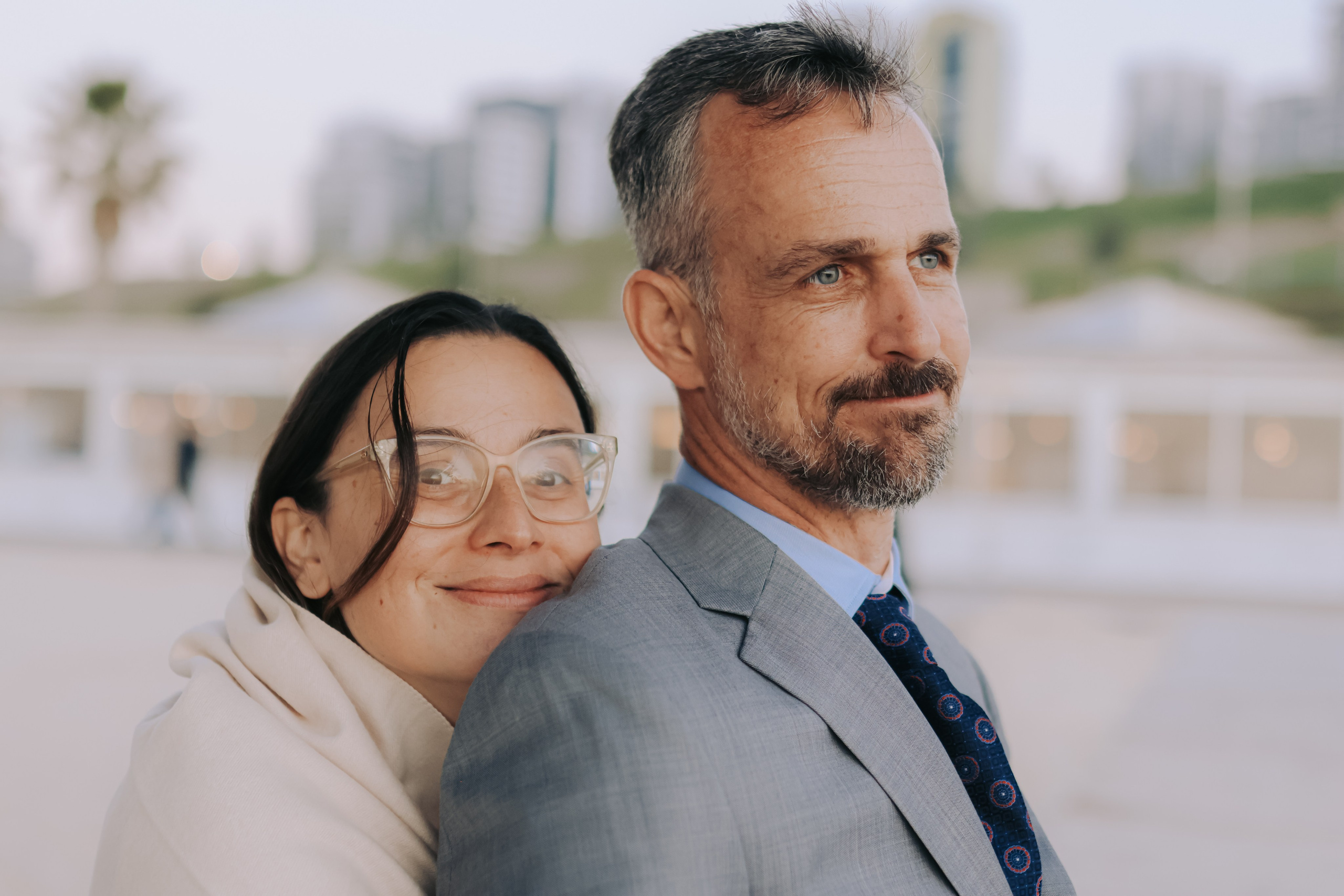 Family shoot / Engagement, Bat Yam | December 2025. Photographer in Israel Alice Milchin