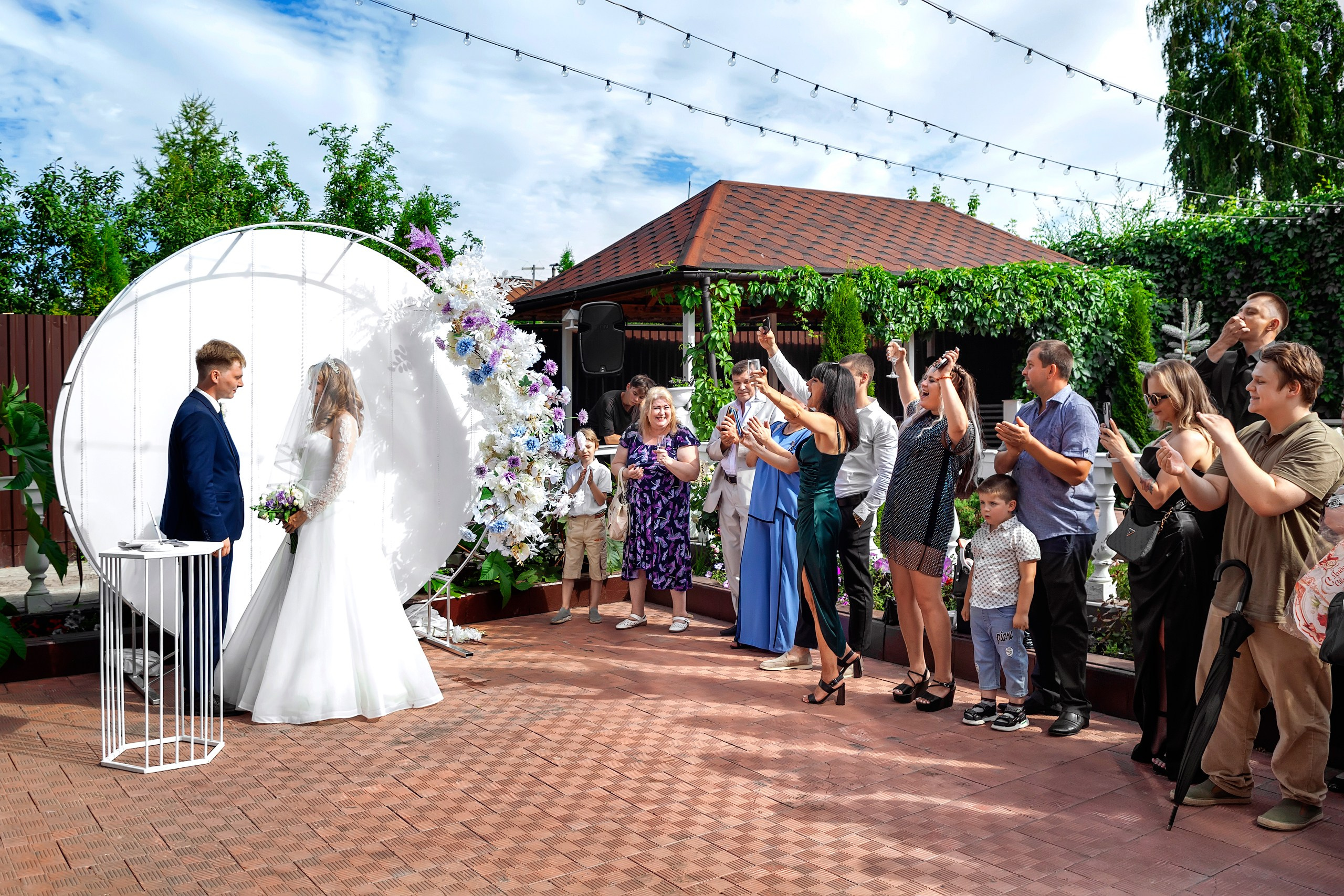 Выездная роспись в ресторане Золотой Дворец