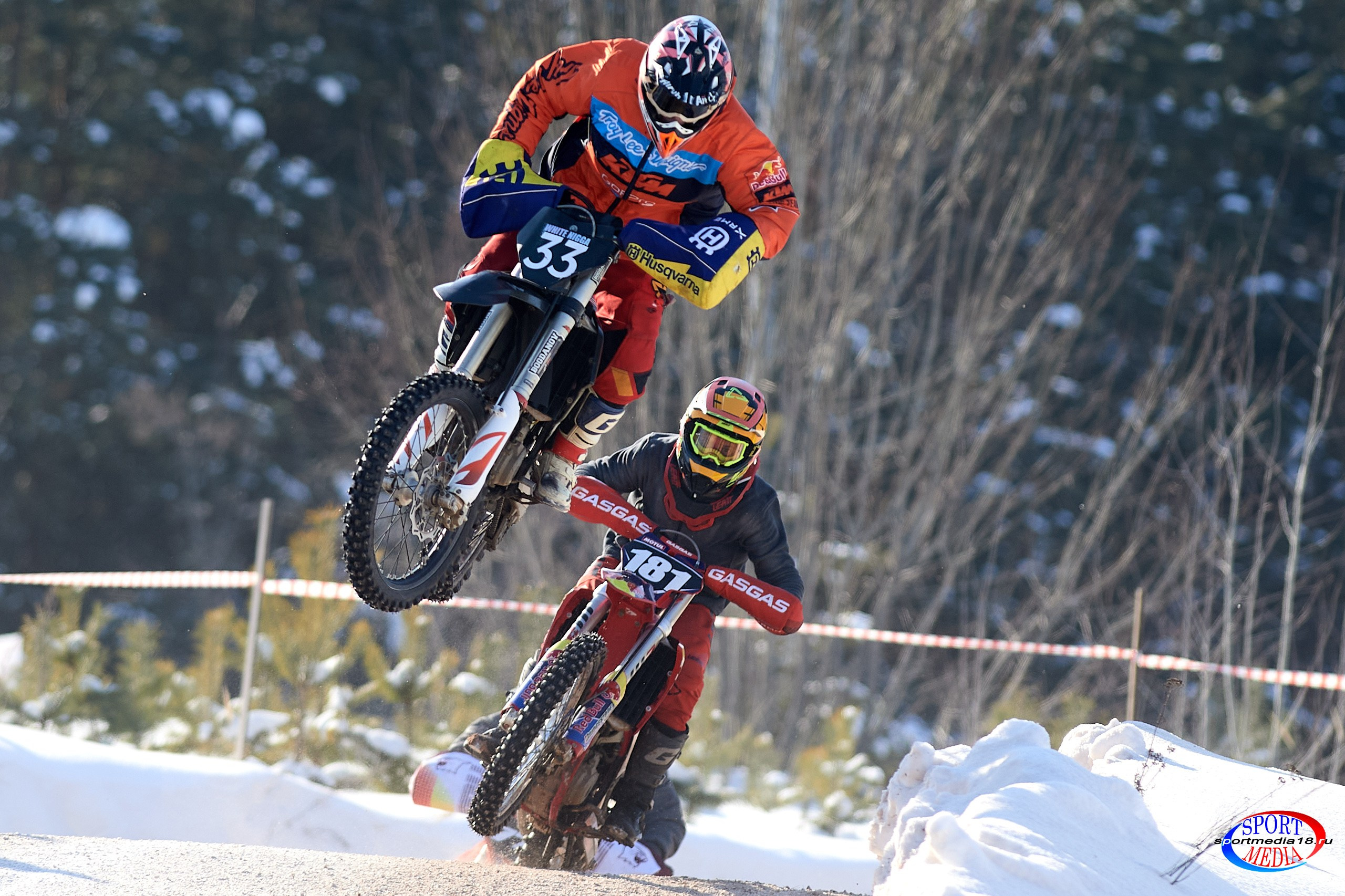3 этап Кубка Удмуртской Республики по мотокроссу. Воткинск 23.02.2025. Спортивный репортажный фотограф в Ижевске Сергей Мерзляков