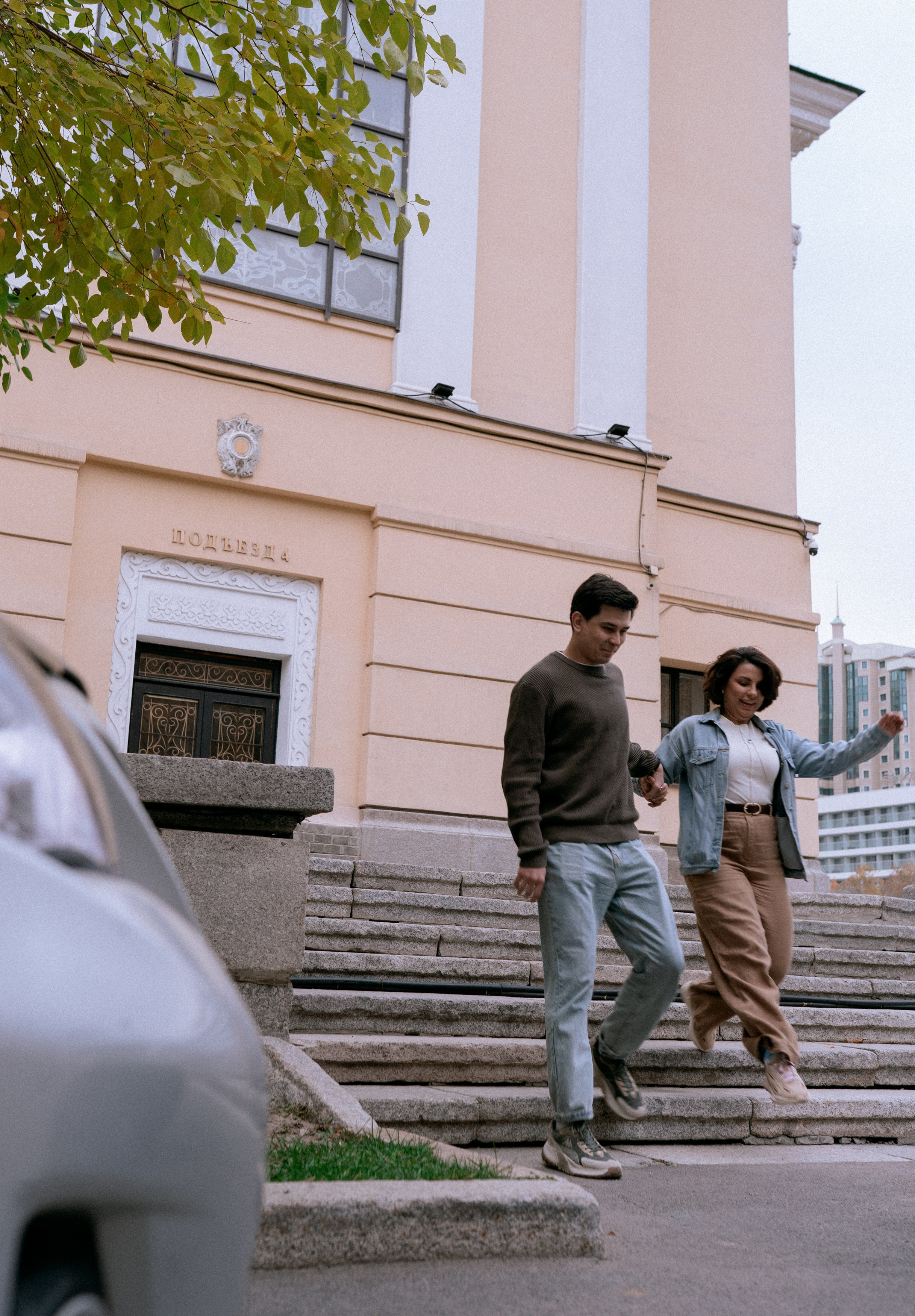 City date in Autumn. Фотограф в Алматы Анастасия Новоселова