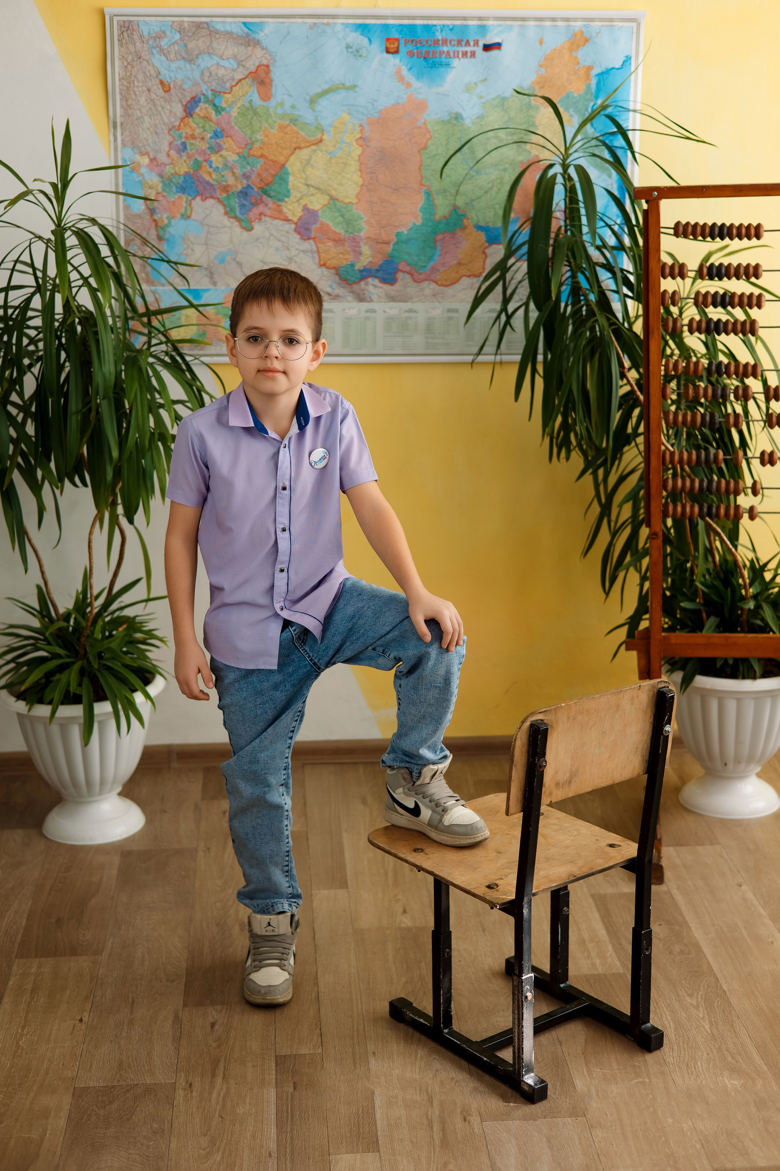 4 класс с. Барабаш. Фотограф Любовь Корниенко, Примоский край