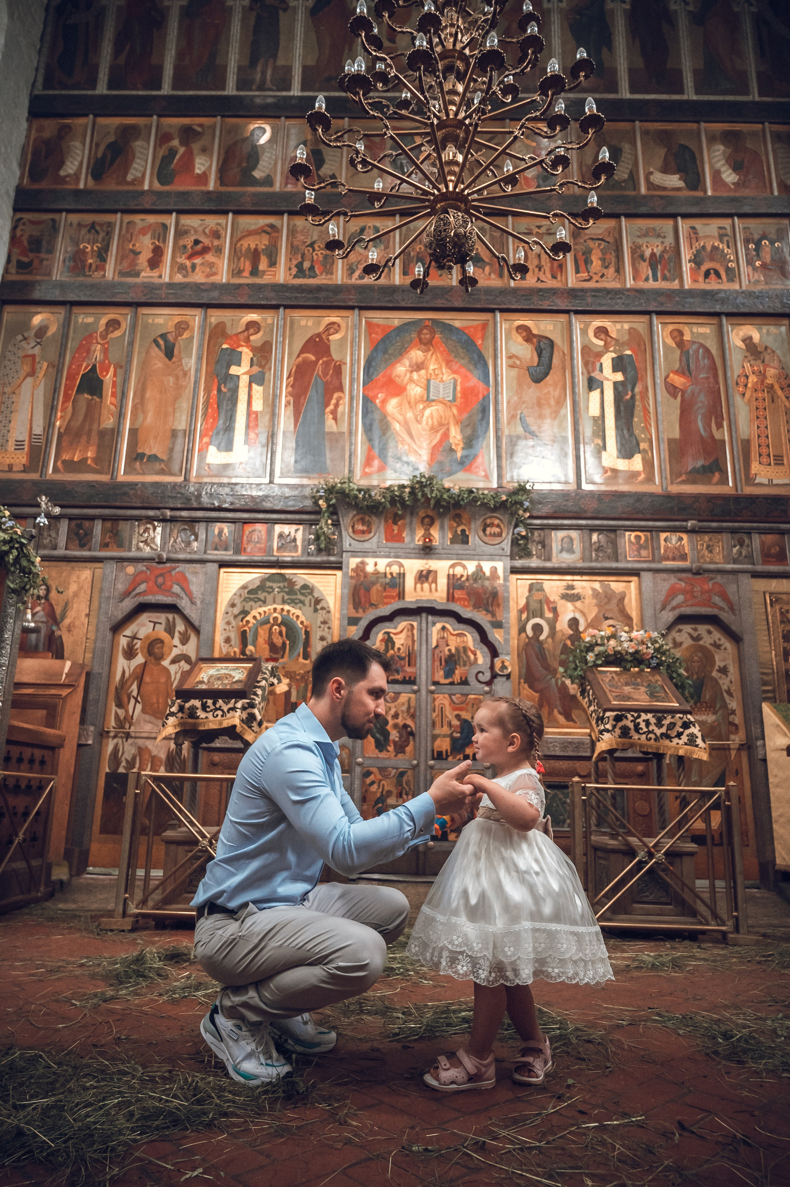 Крещение Марии храм на Мосфильмовской. Фотограф Алёна Мил