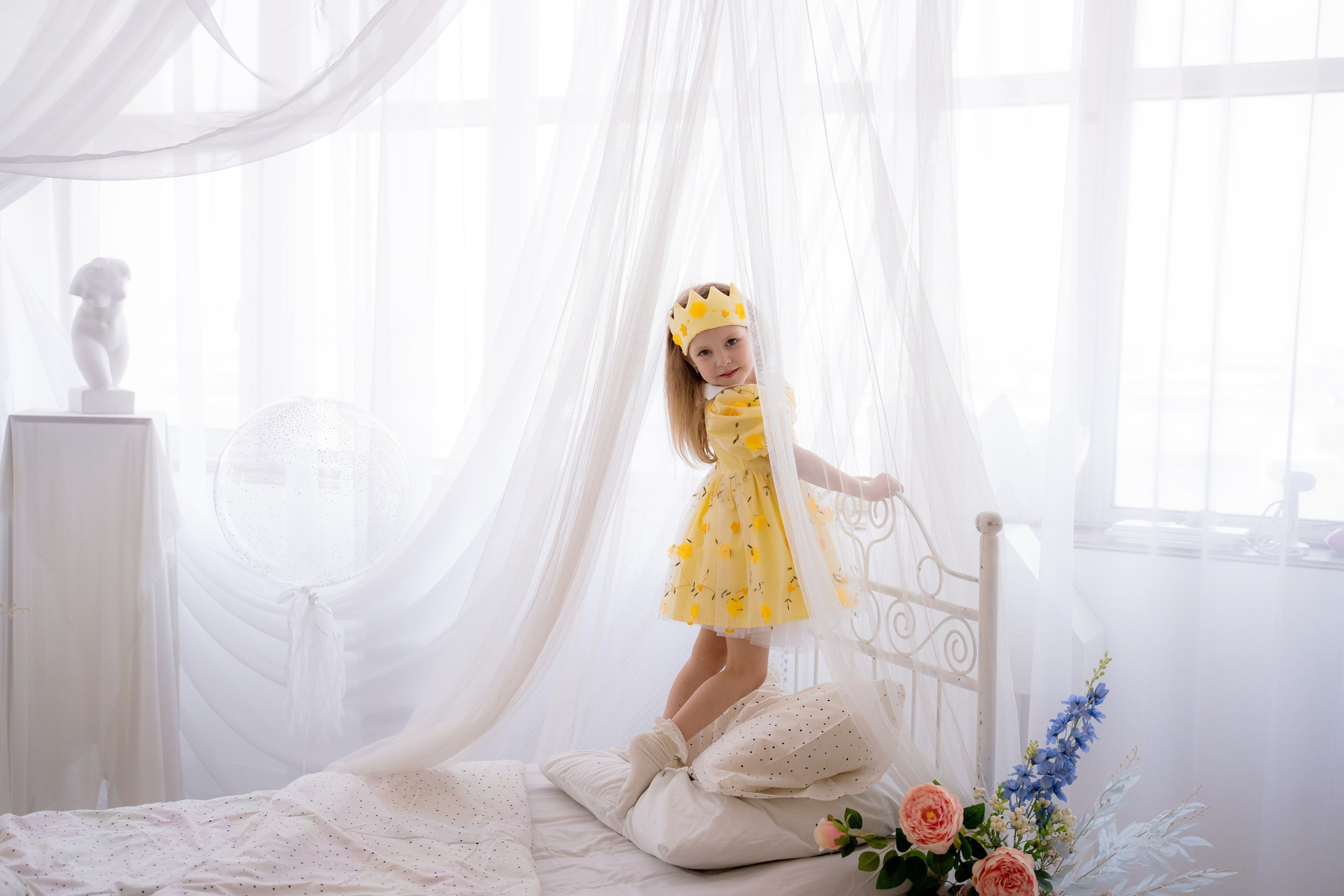 Маленькие принцессы. Фотостудия Малина в городе Улан-Удэ. Фотограф Ирина Жарникова