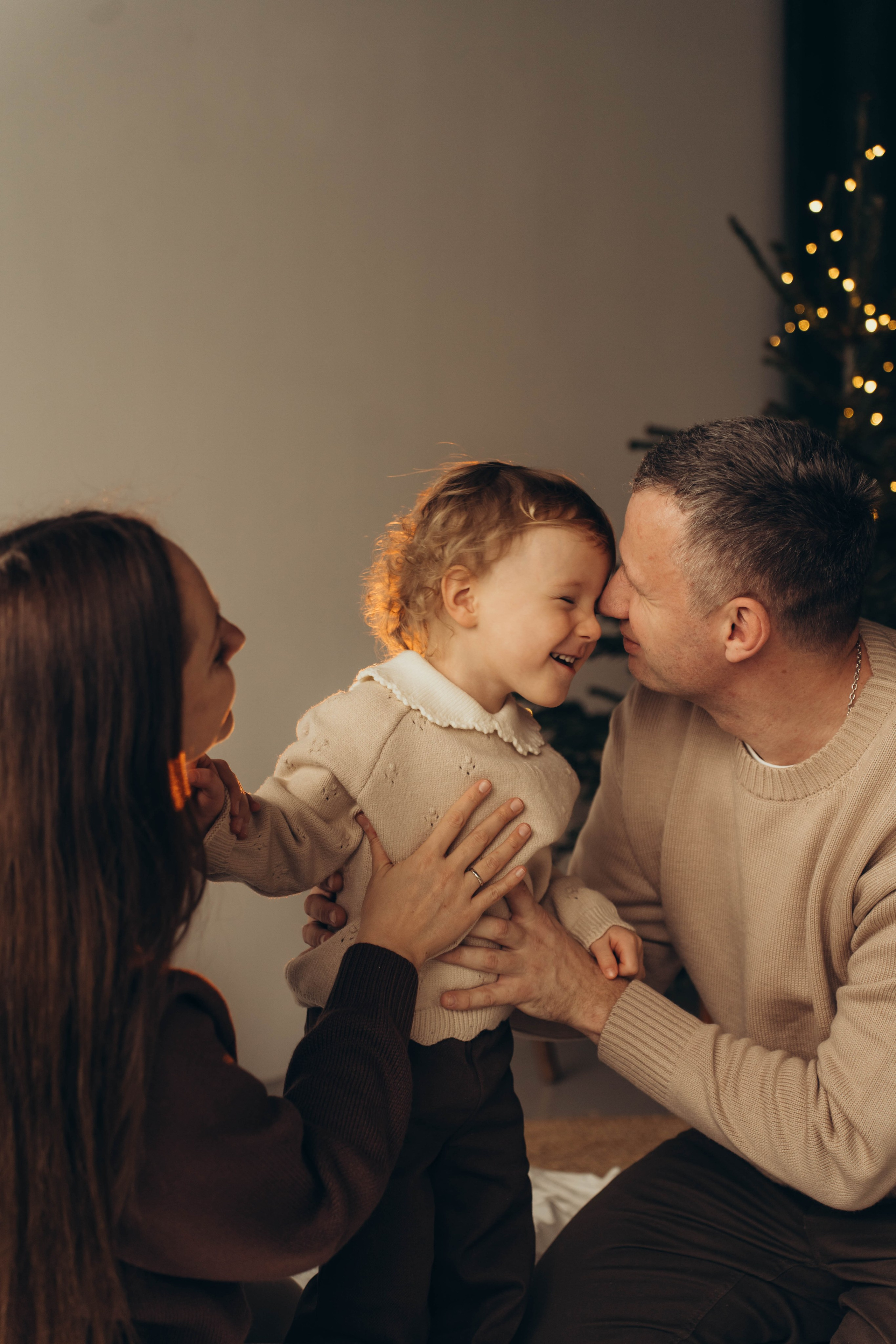 Екатерина, Николай и малышка Аня